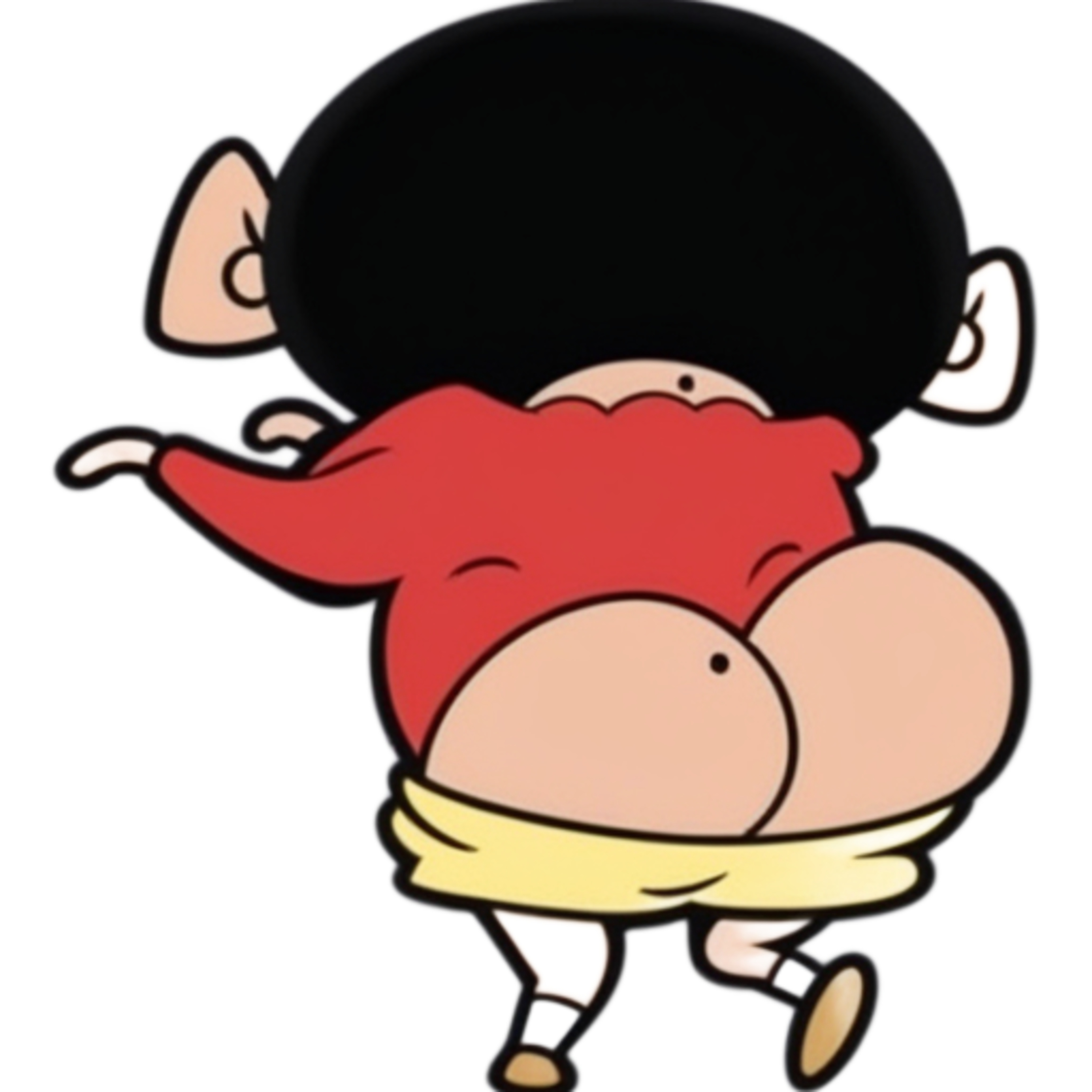 Shinchan y su exitoso mono mono parodia #monos