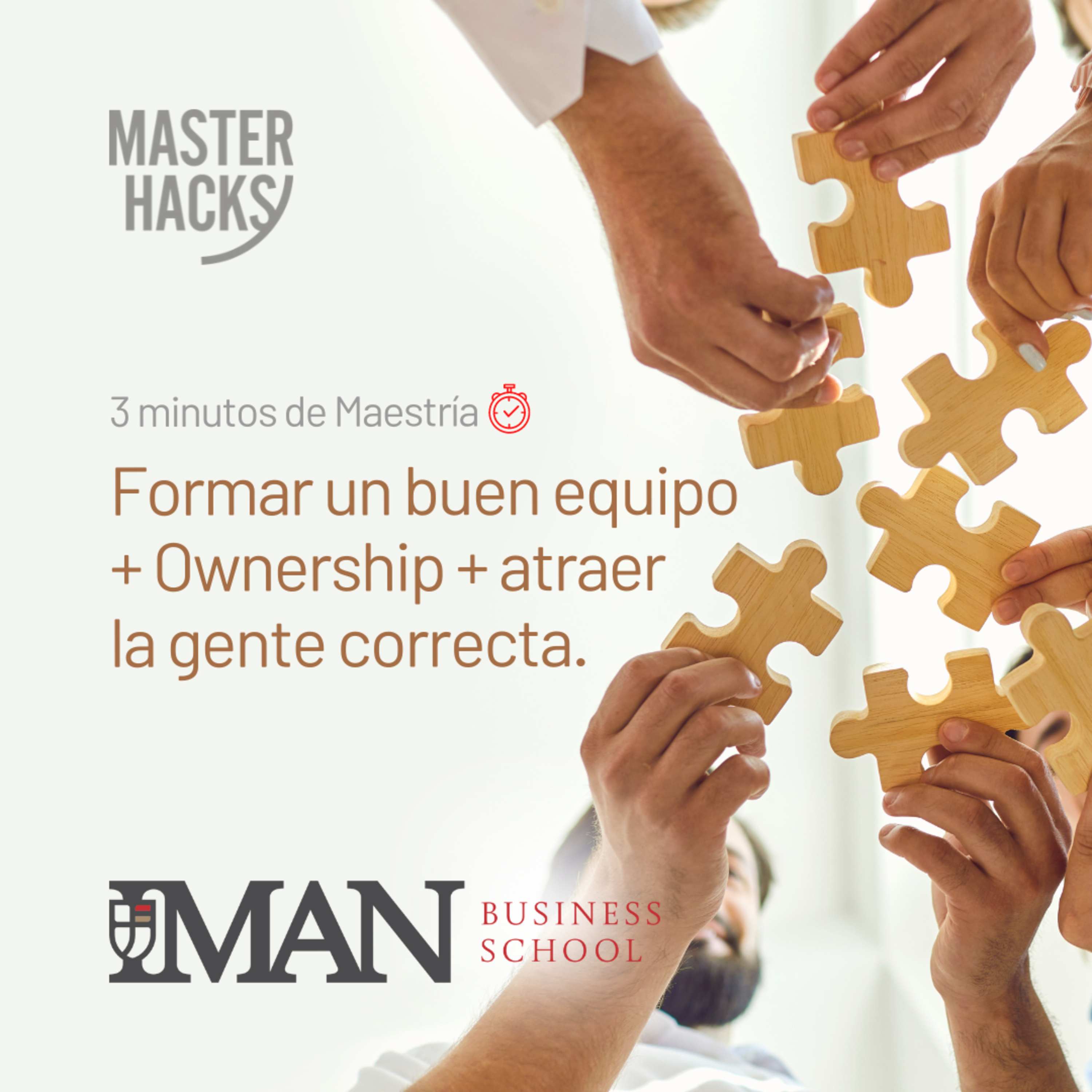 Formar un buen equipo + Ownership + Atraer gente correcta 🚀 Masterhacks episode artwork