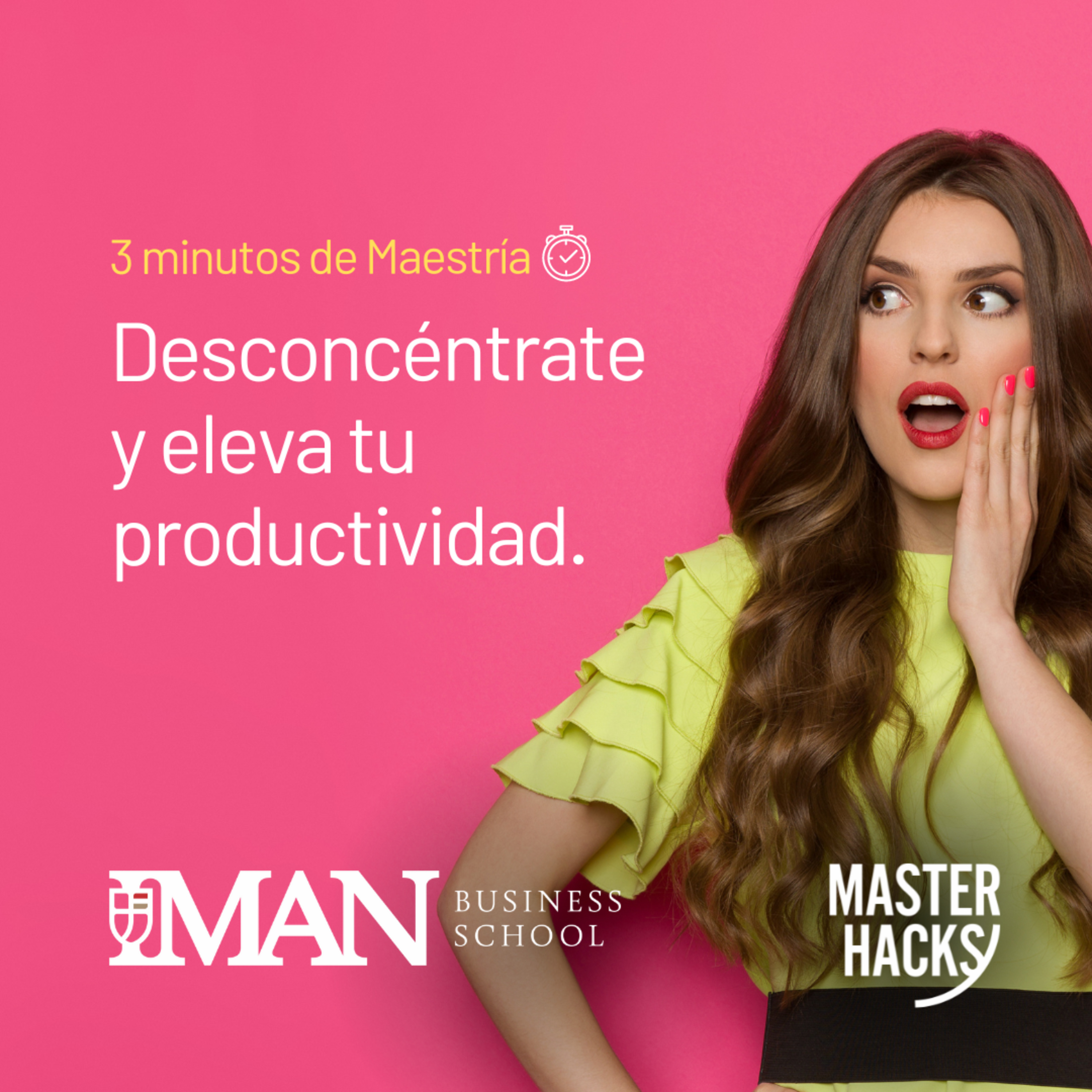 Desconcéntrate y eleva tu productividad 😉 Masterhack episode artwork