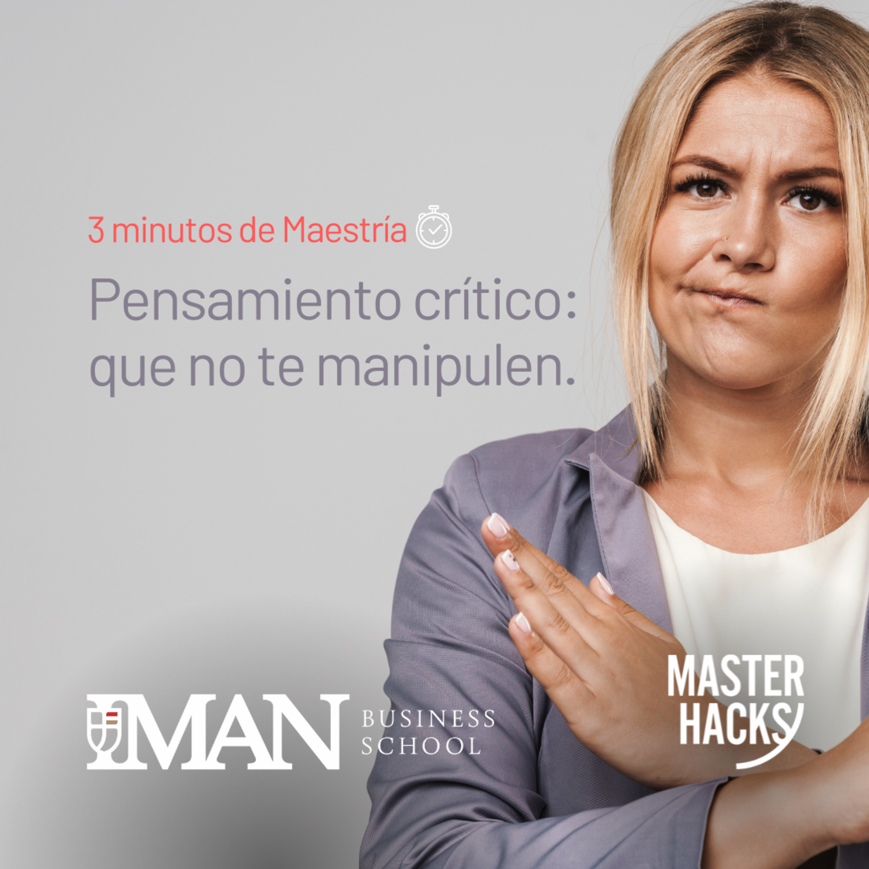 Pensamiento crítico: que no manipulen tu juicio 😉 episode artwork