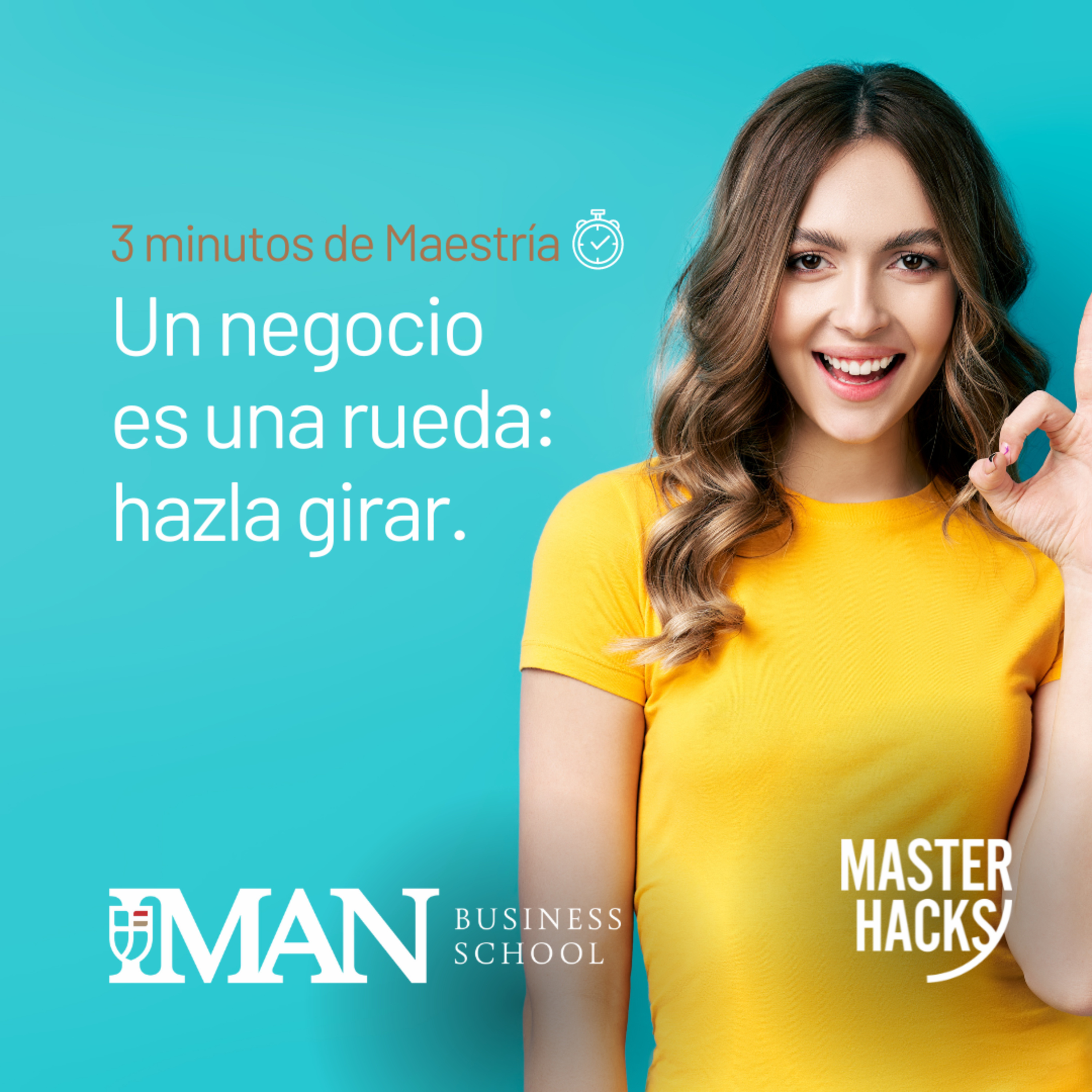 Un negocio es una rueda: hazla girar. 😀 Masterhack episode artwork