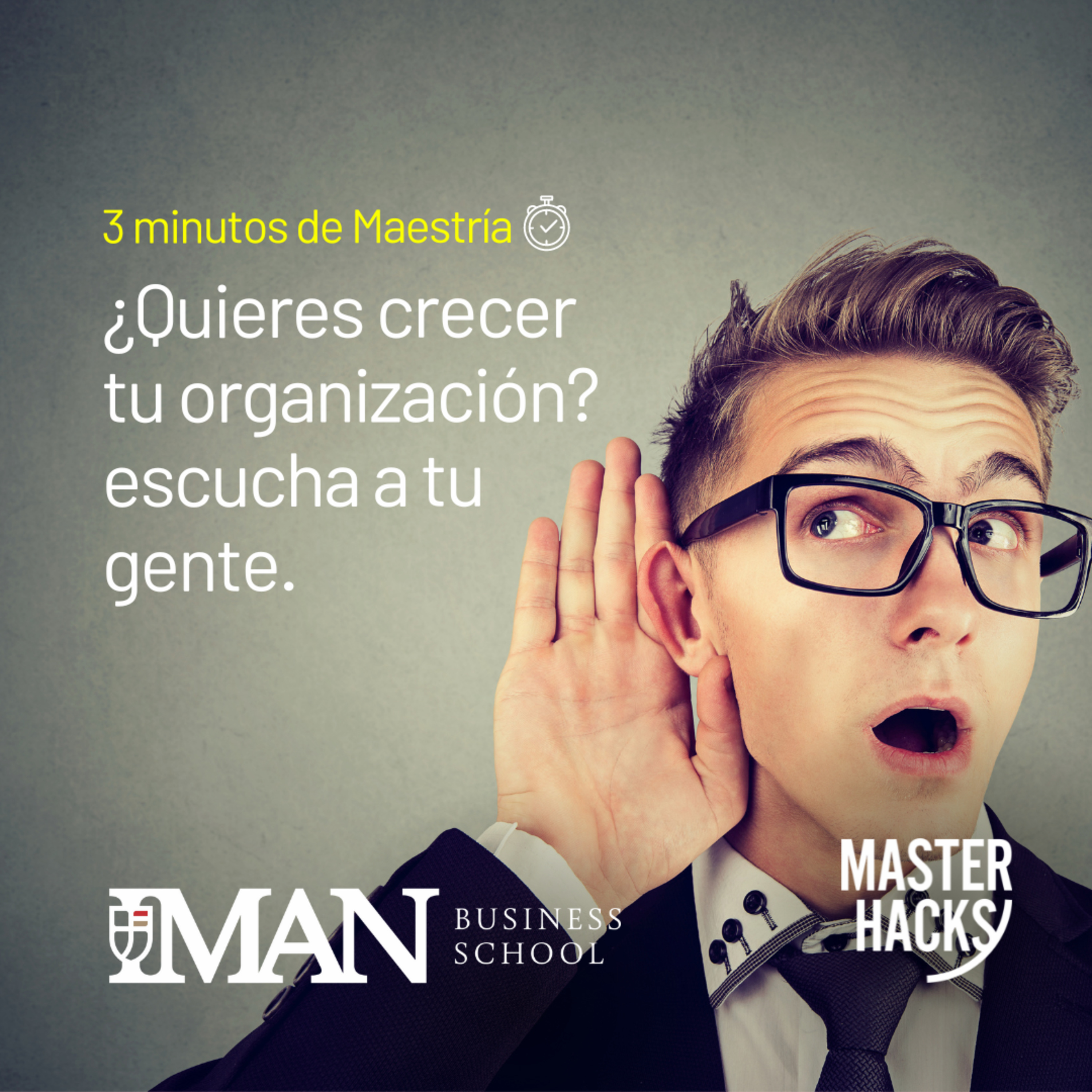 ¿Quieres crecer tu organización ? escucha a tu gente 😉 Masterhacks. episode artwork