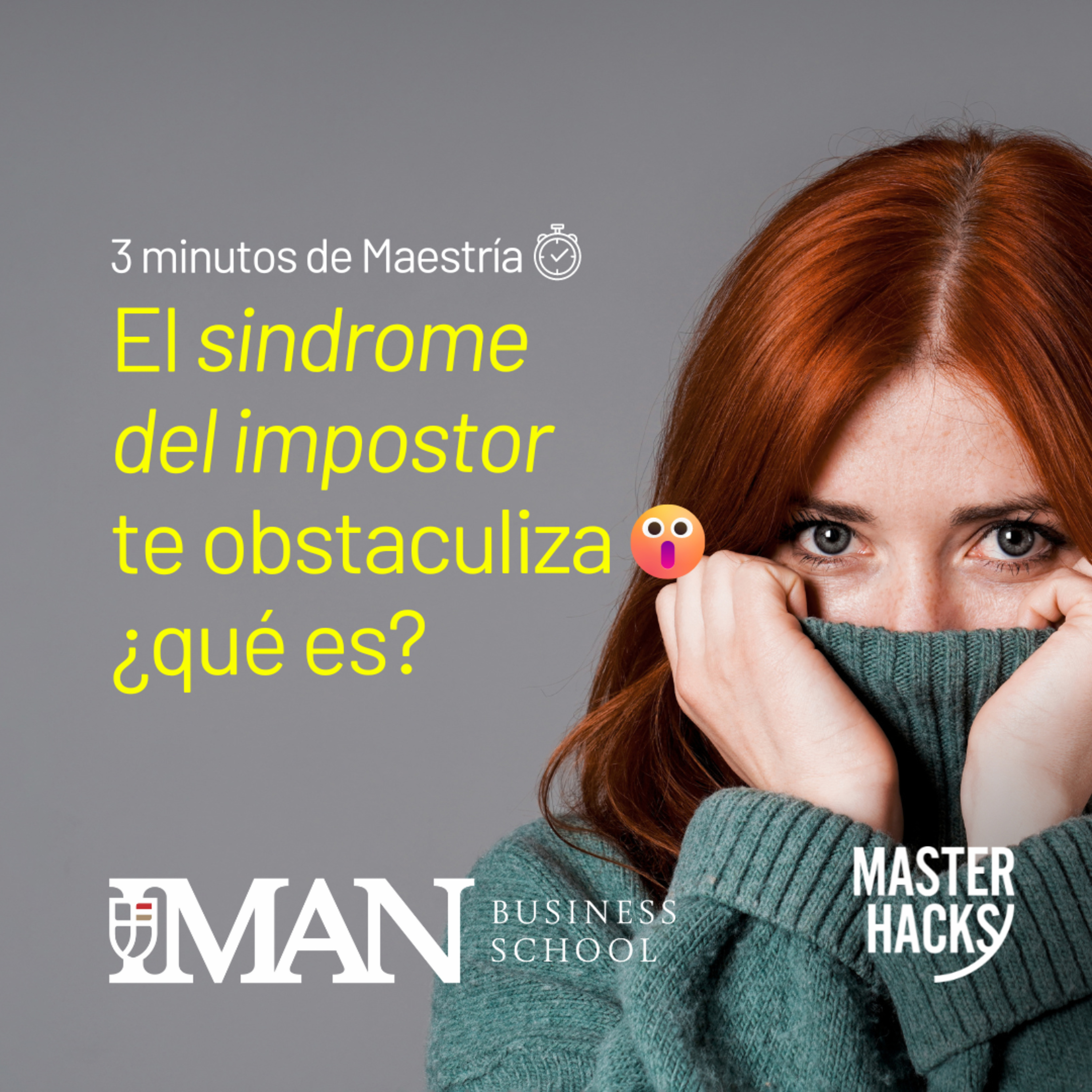 El sindrome del impostor obstaculiza tu carrera 😮 ¿qué es? | Masterhacks. episode artwork