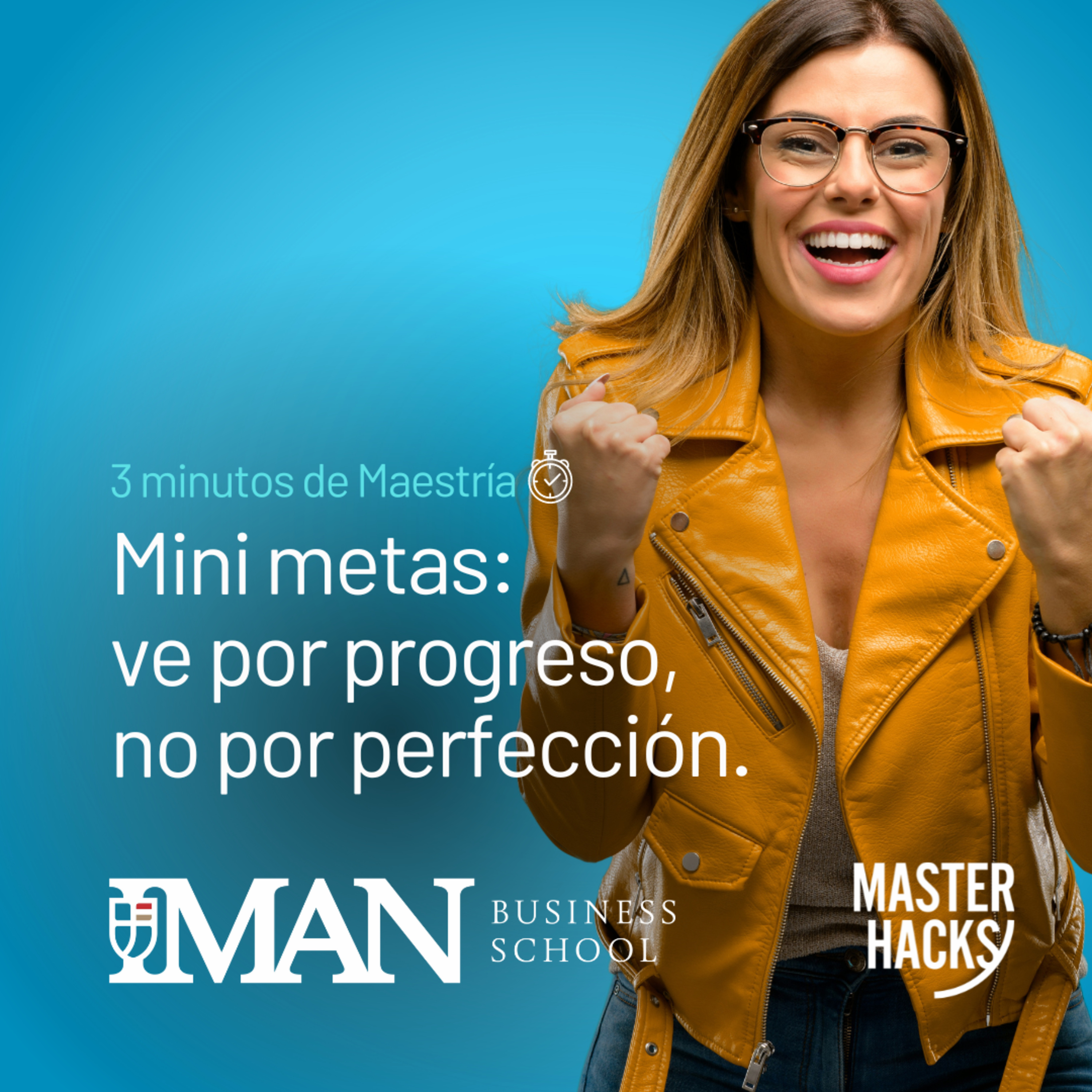 Mini metas: ve por progreso, no por perfección 💪 Masterhacks. episode artwork