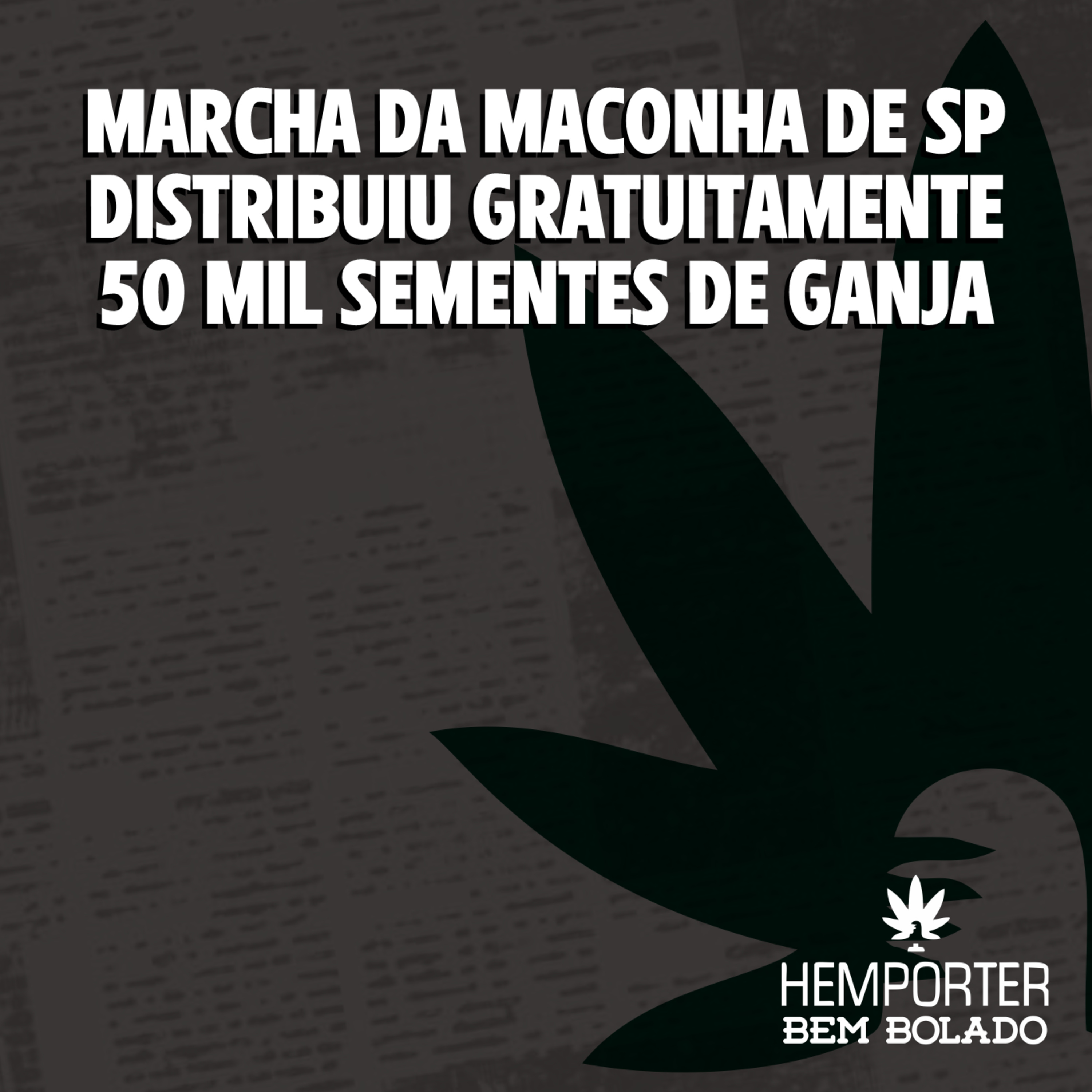 Marcha da Maconha de SP distribuiu gratuitamente 50 mil sementes de ganja episode artwork