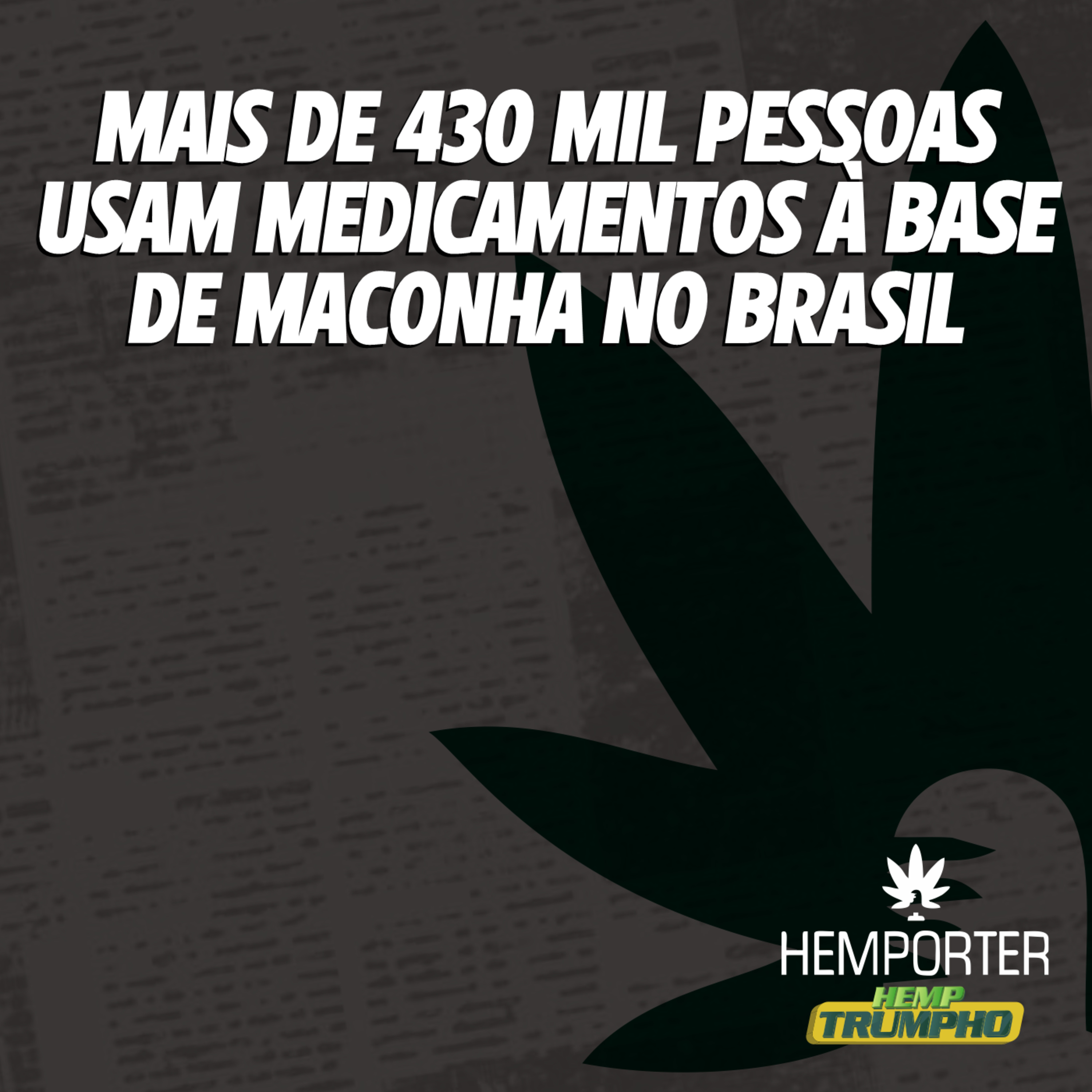 Mais de 430 mil pessoas usam medicamentos à base de maconha no Brasil episode artwork