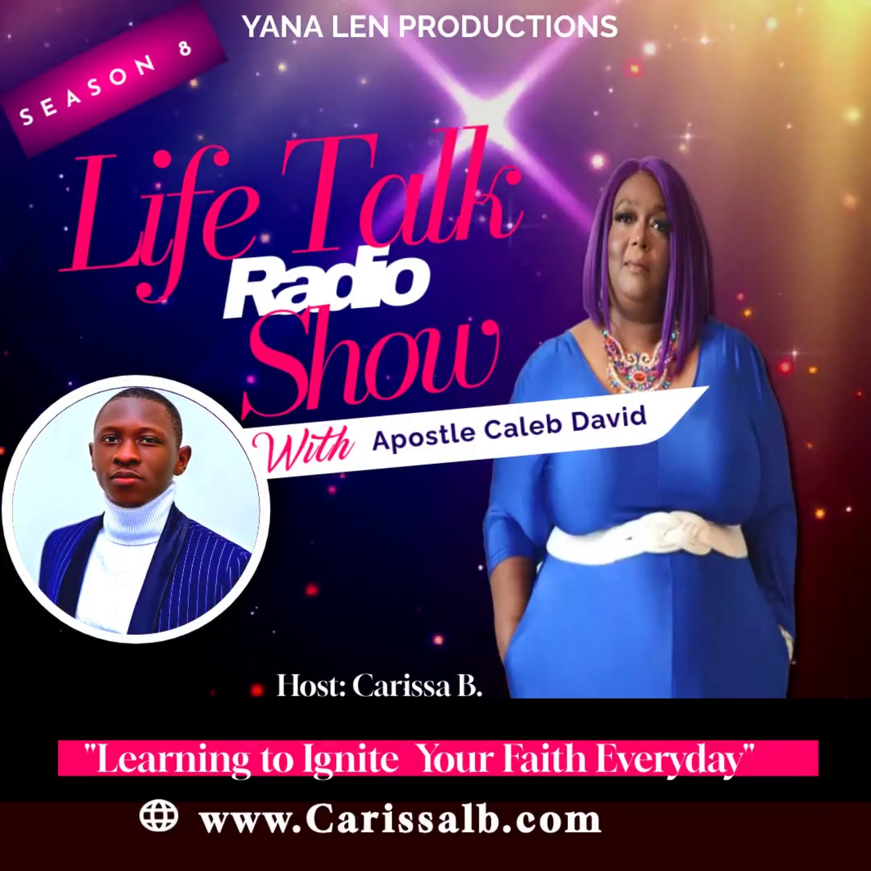 Multi. Award Winning Life Talk Show w Host Carissa B.