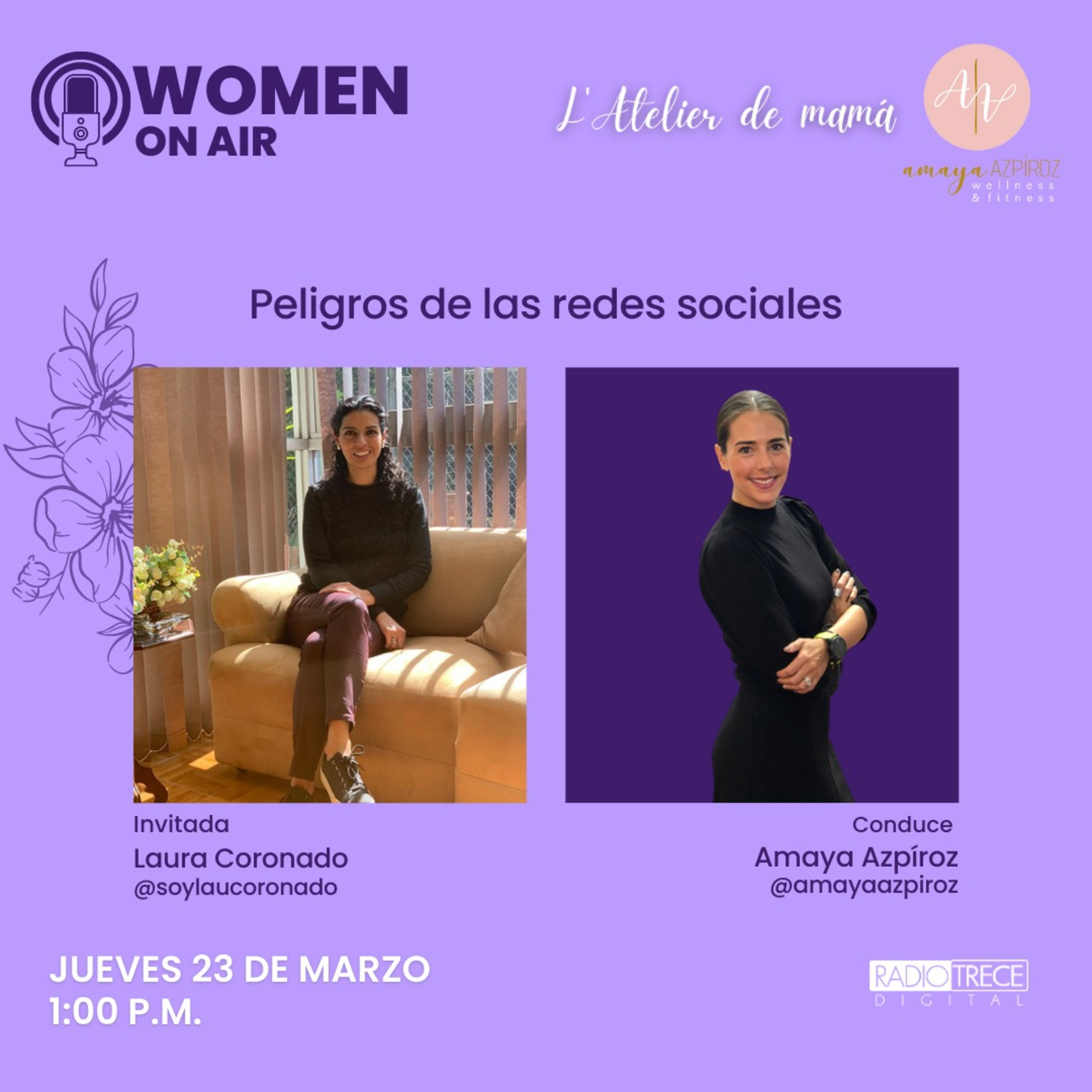 L' Atelier de mamá: Peligros de las redes sociales. episode artwork