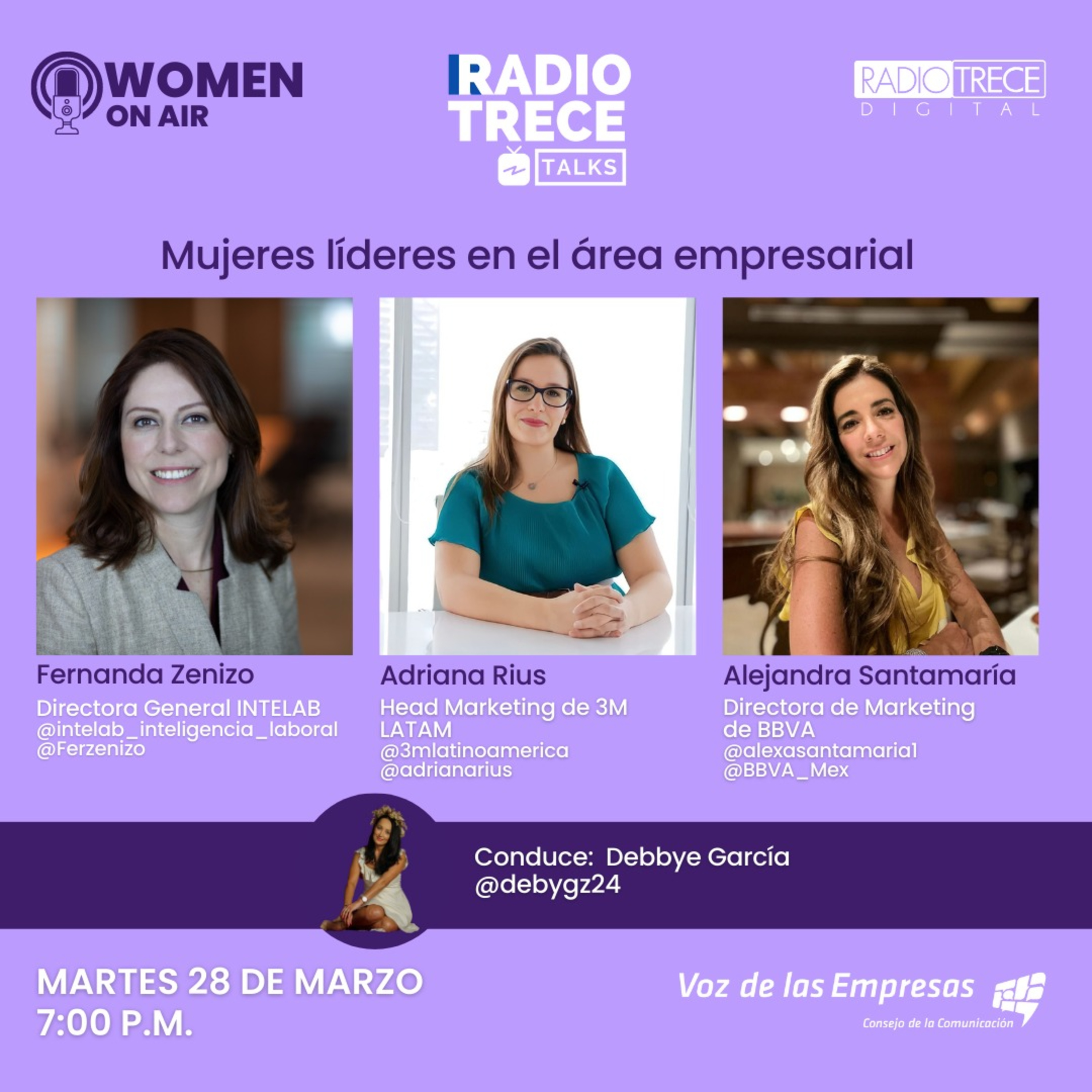 Radio13Talks: Mujeres líderes en el área empresarial episode artwork