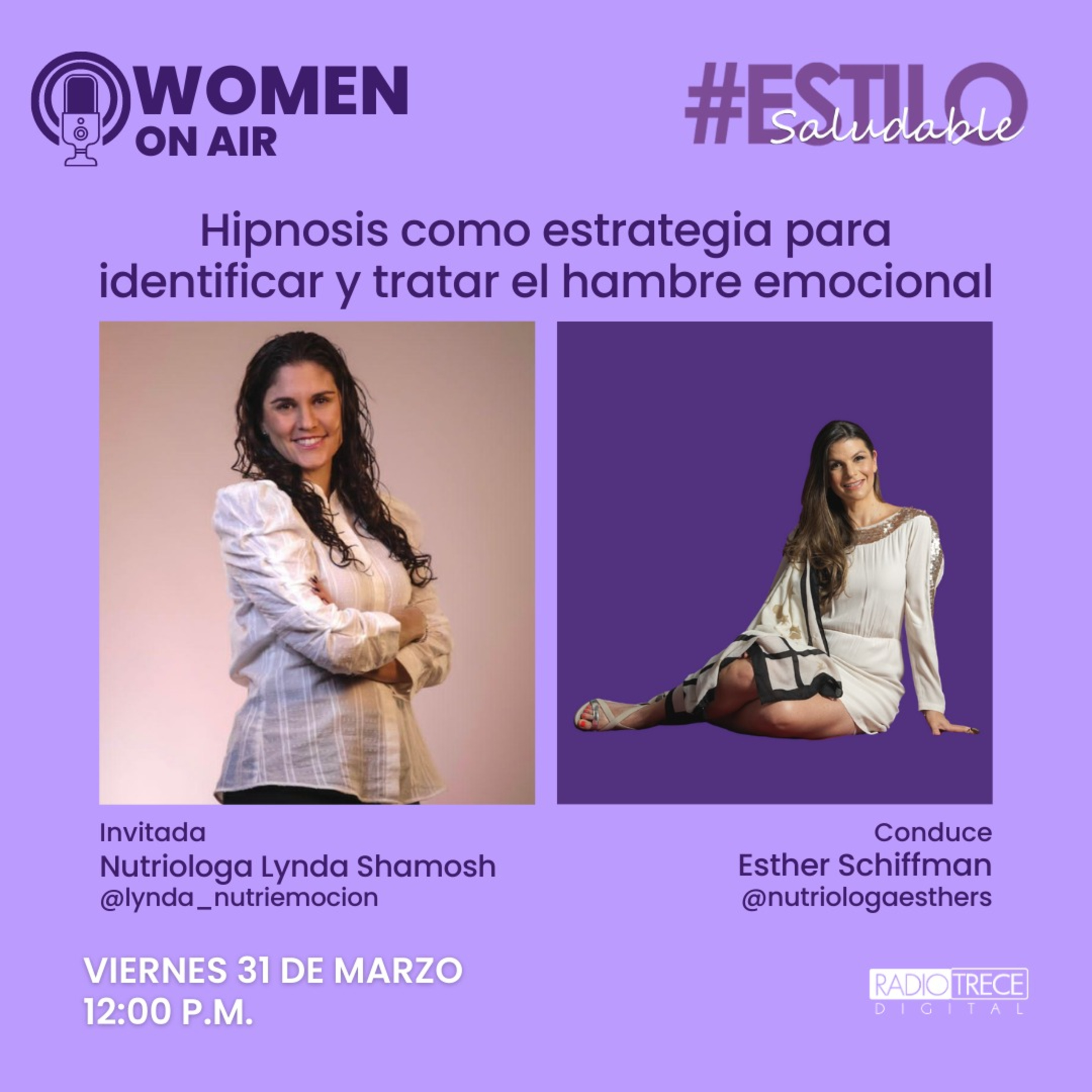 Estilo Saludable: Hipnosis como estrategia para identificar y tratar el hambre emocional episode artwork