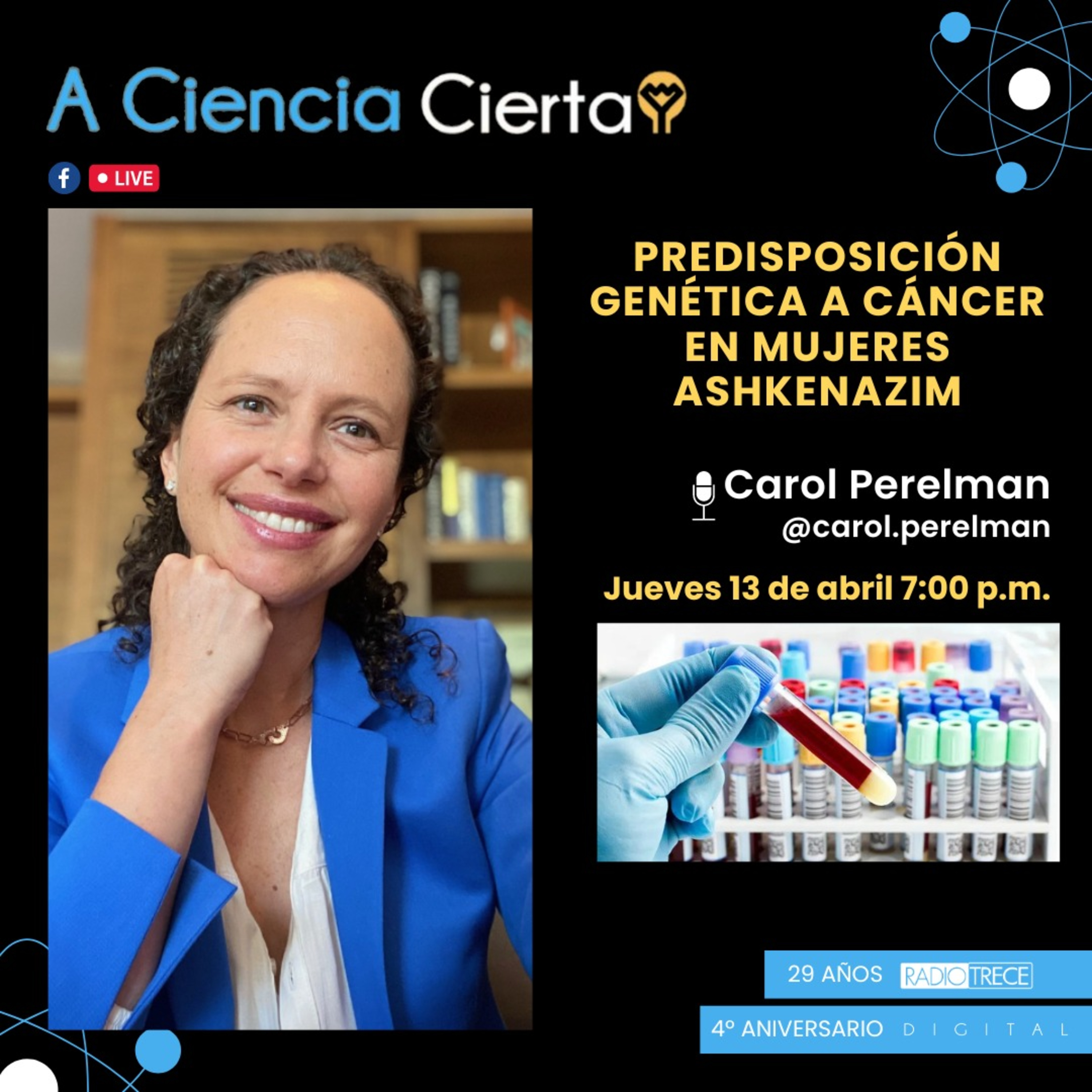 A Ciencia Cierta: Predisposición Genética a Cáncer en Mujeres Ashkenazim episode artwork