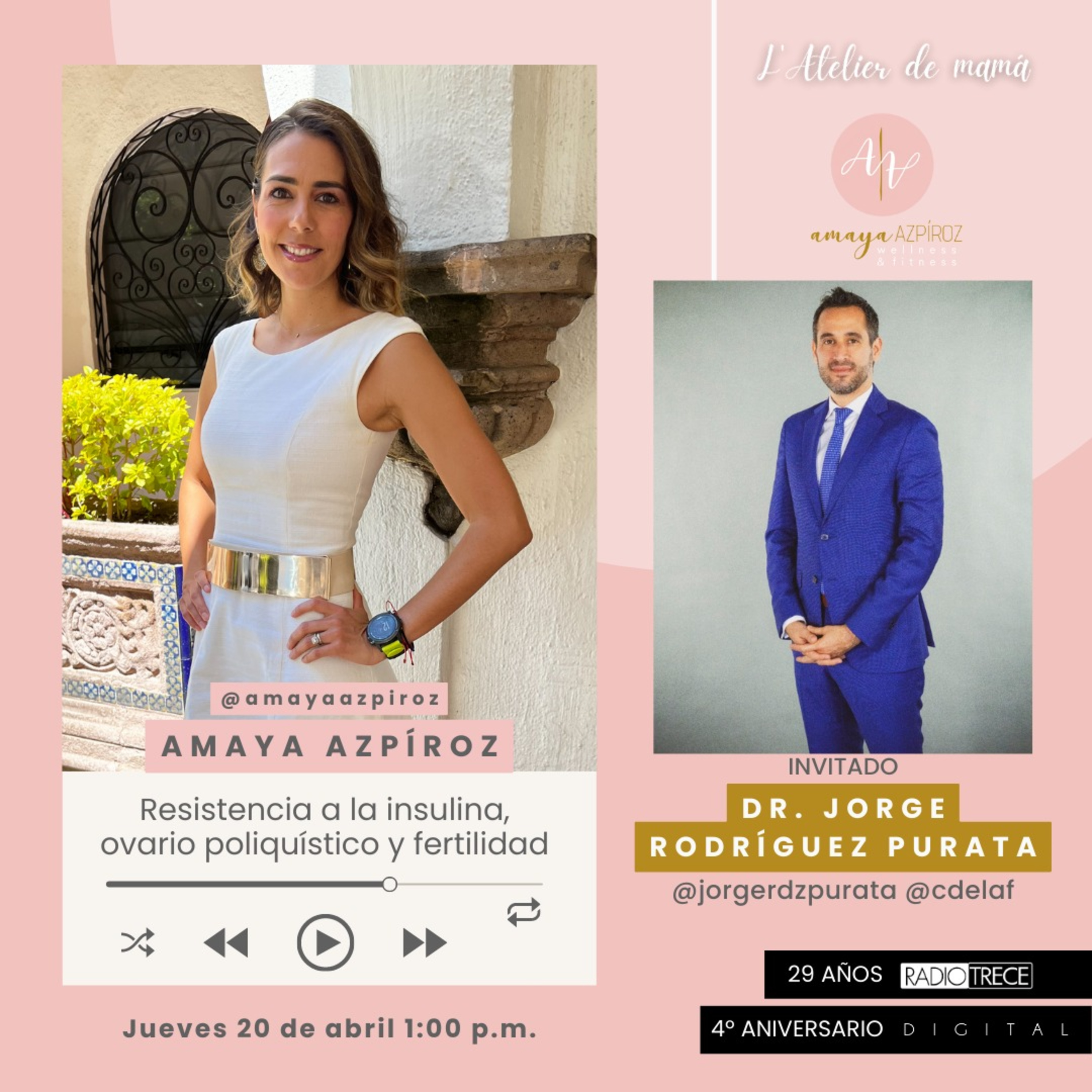 L'Atelier de mamá: Resistencia a la insulina, ovario poliquistico y fertilidad episode artwork