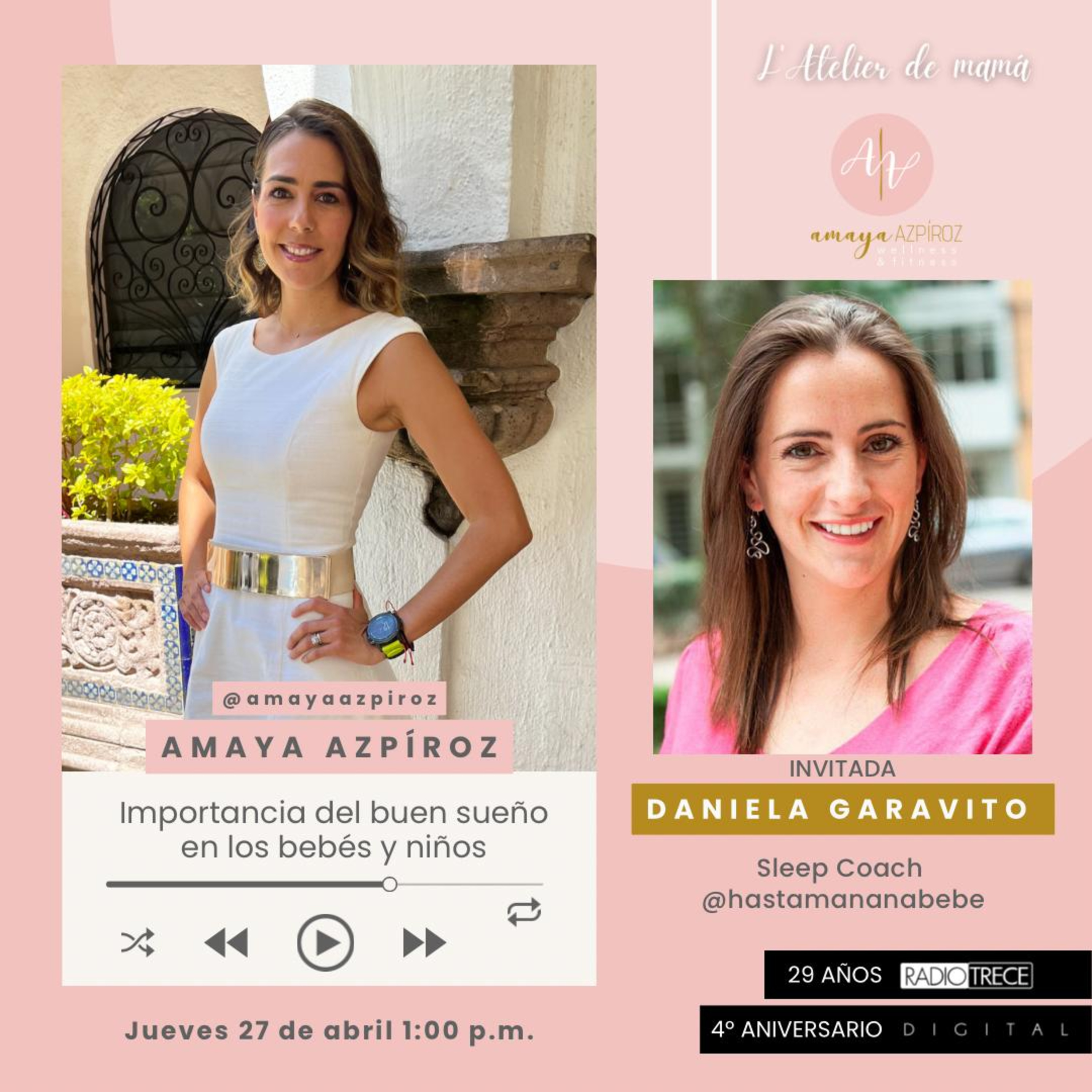 L'Atelier de mamá: Importancia del buen sueño en los bebés y niños  episode artwork