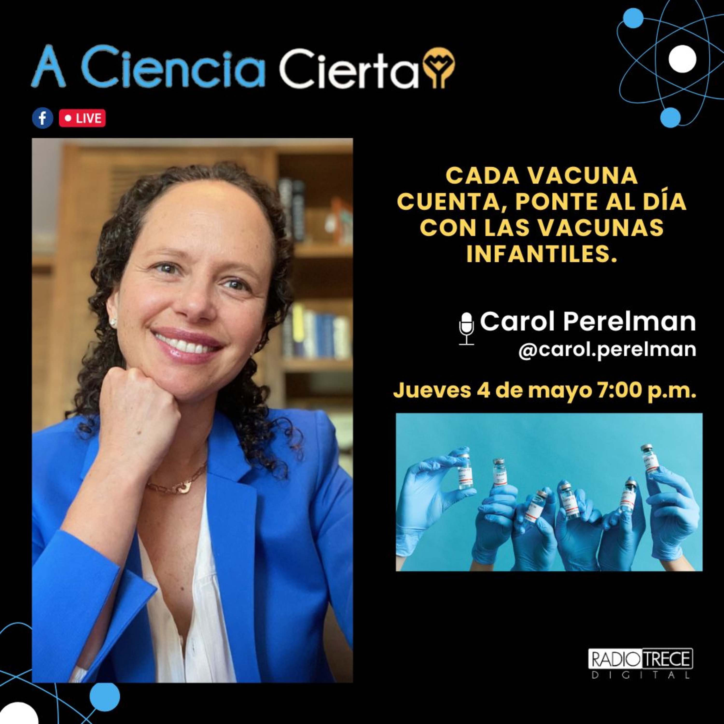 A Ciencia Cierta: Cada vacuna cuenta. Ponte al día con las vacunas infantiles episode artwork