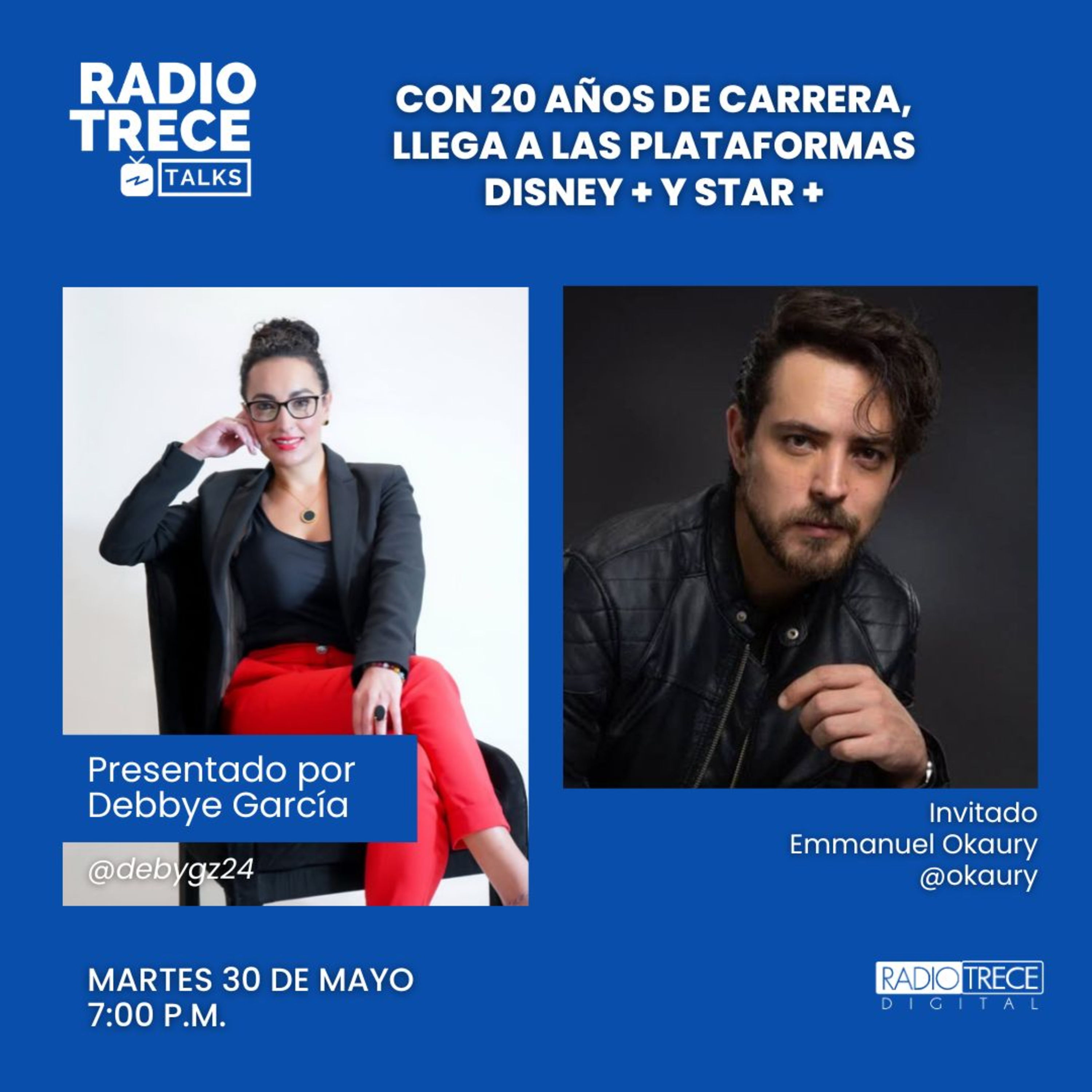 Radio13Talks: Con 20 años de carrera, llega a las plataformas Disney + y Star + episode artwork