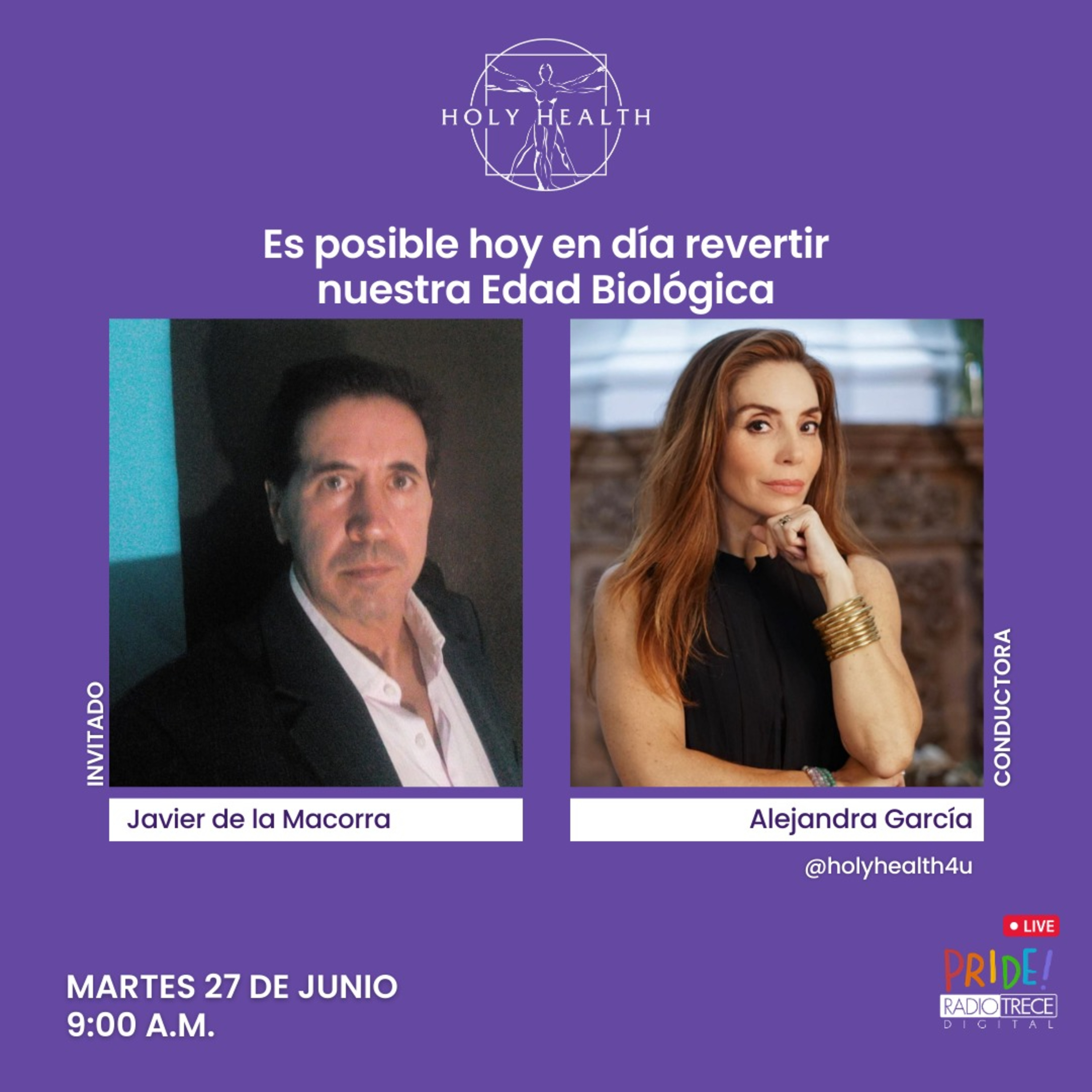 Holyhealth: Es posible hoy en día revertir nuestra edad biológica episode artwork