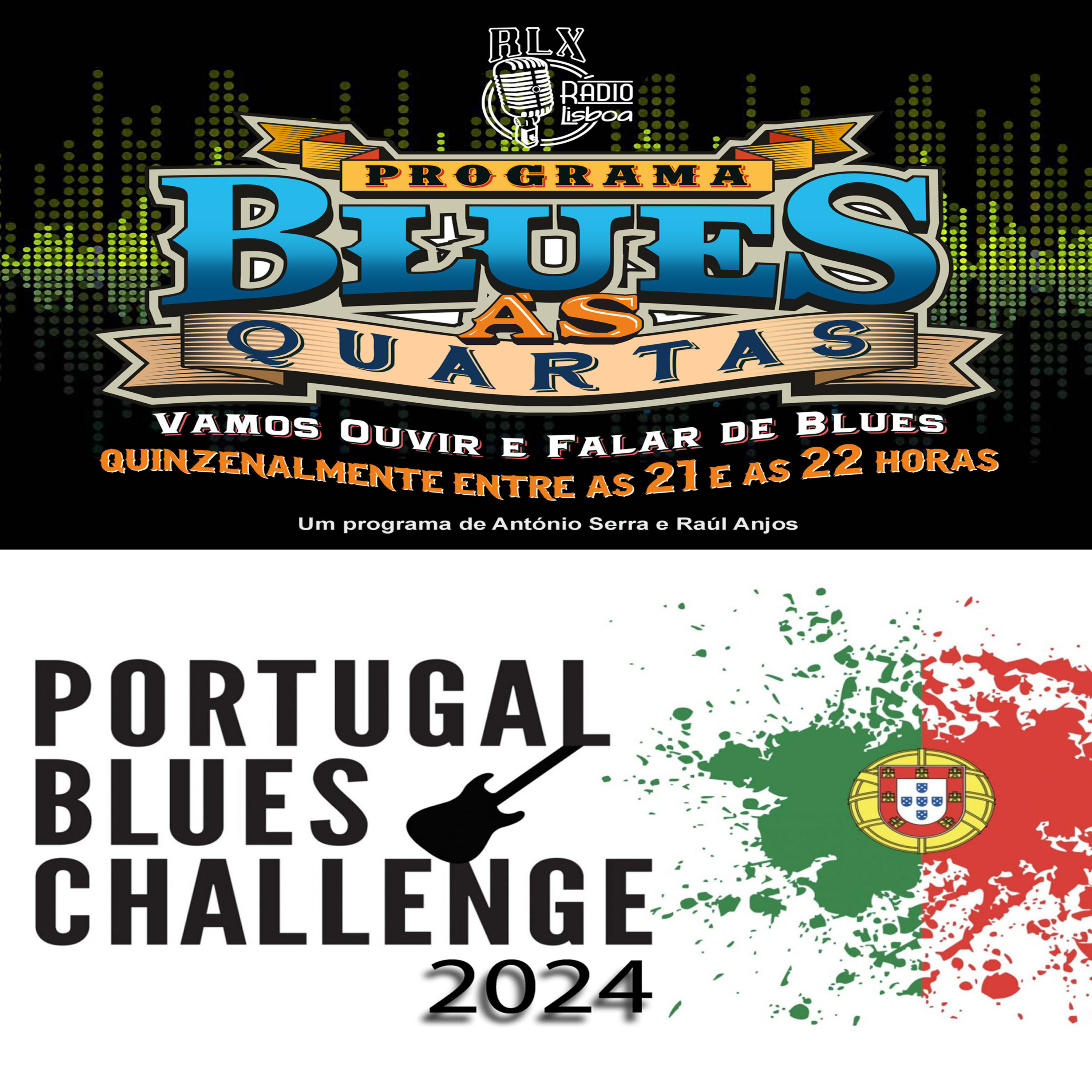 Blues às 4ªs - Programa 185 - Portugal Blues Challenge 2024 - António Serra e Raul Anjos episode artwork