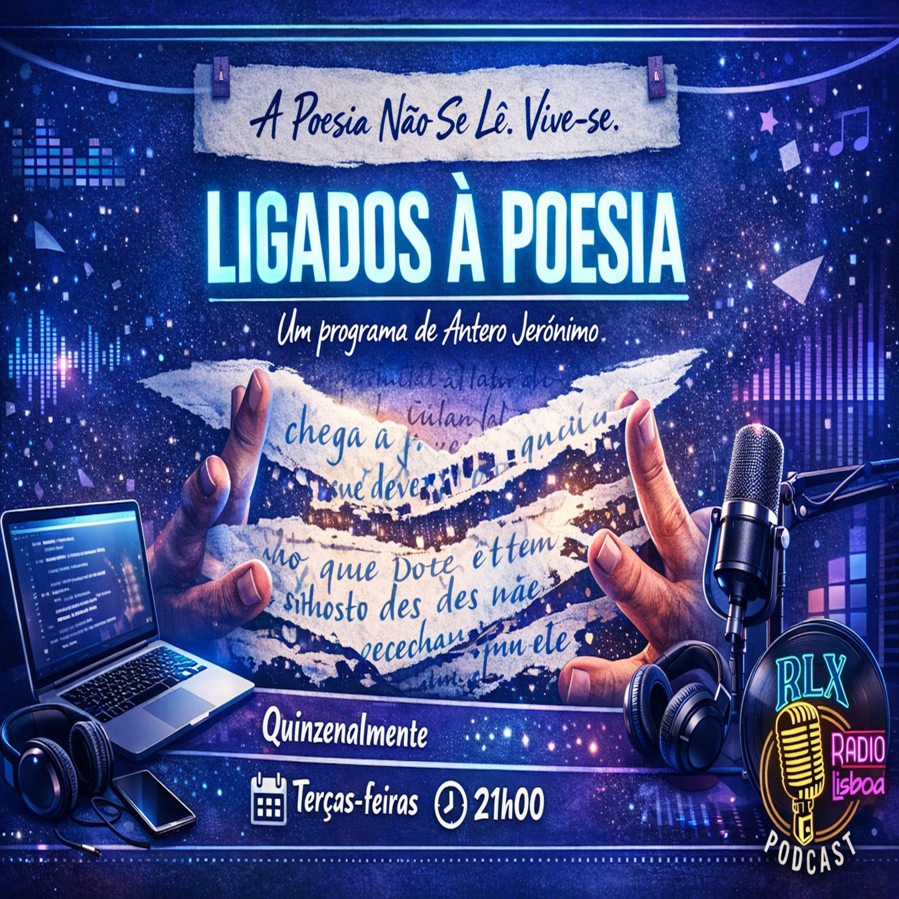 Ligados à Poesia - Programa 114 - Antero Jerónimo