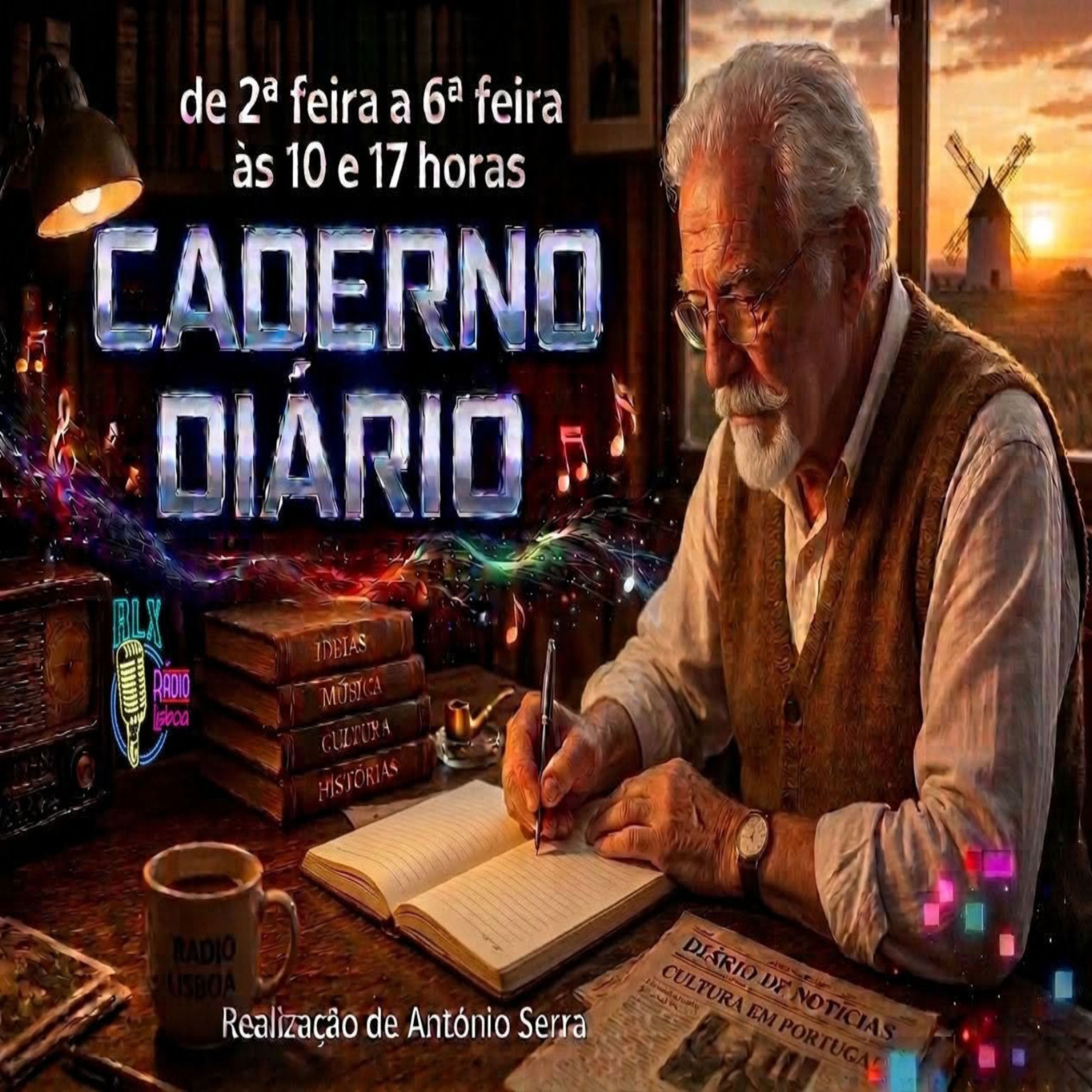 Caderno Diário - Quando a Inteligência Artificial começa a ter sede - Programa 608 - António Serra