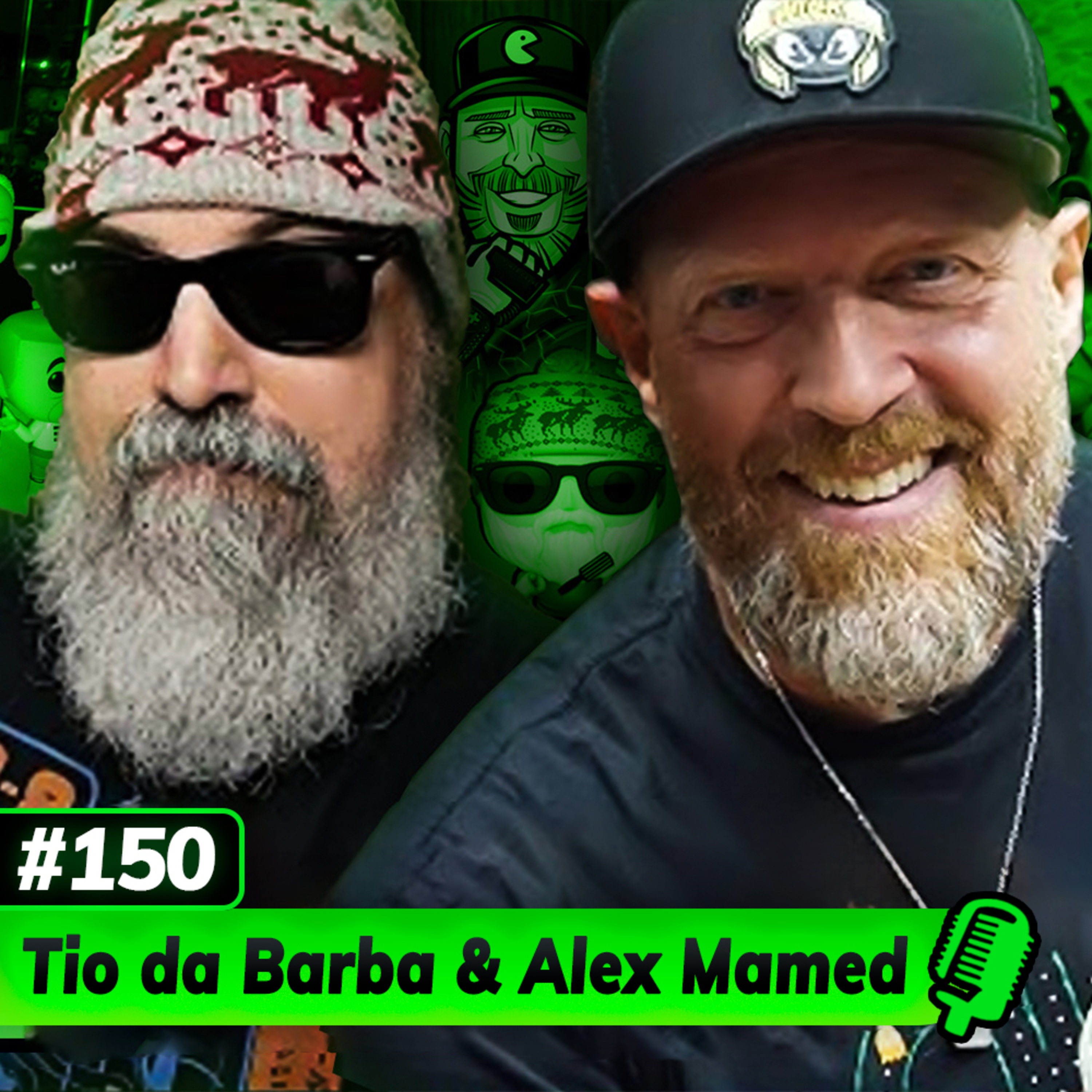Tio da Barba Branca & Alex Mamed | GRANDES Colecionadores BR: Funko Pop e VideoGames | Nave Ep #150 episode artwork