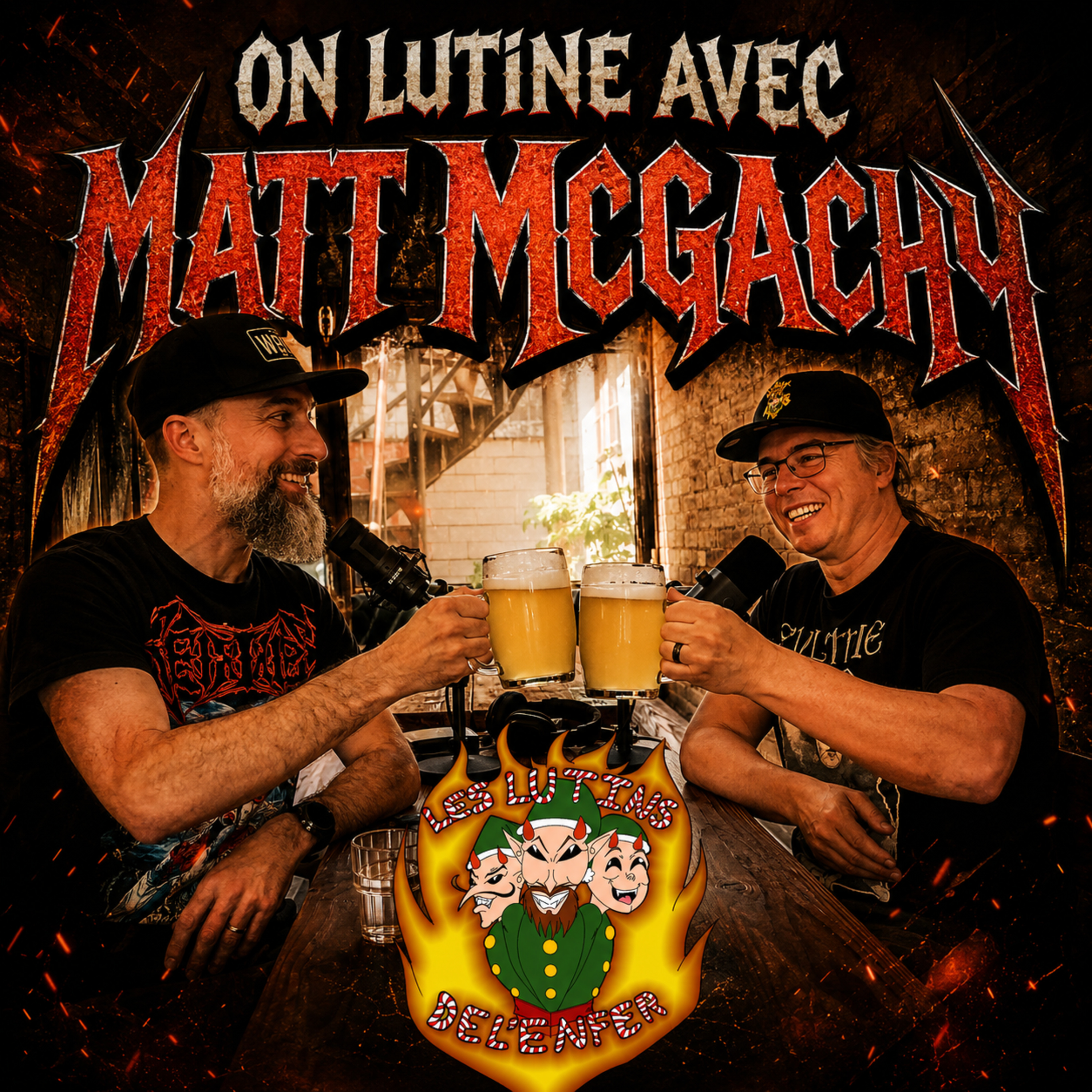 On lutine avec Matt McGachy de Cryptopsy