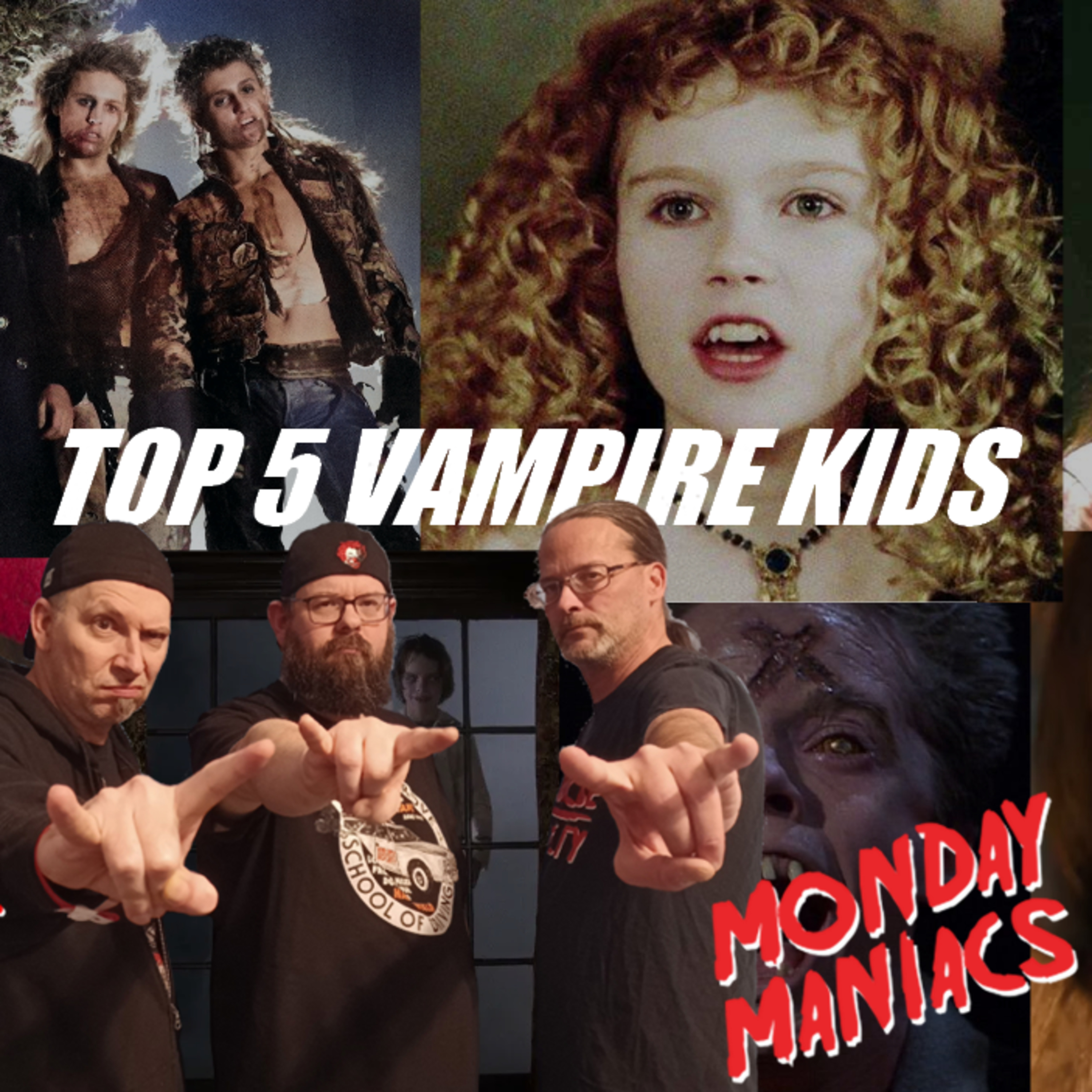Top 5 Kid Vampires | Monday Maniacs episode artwork