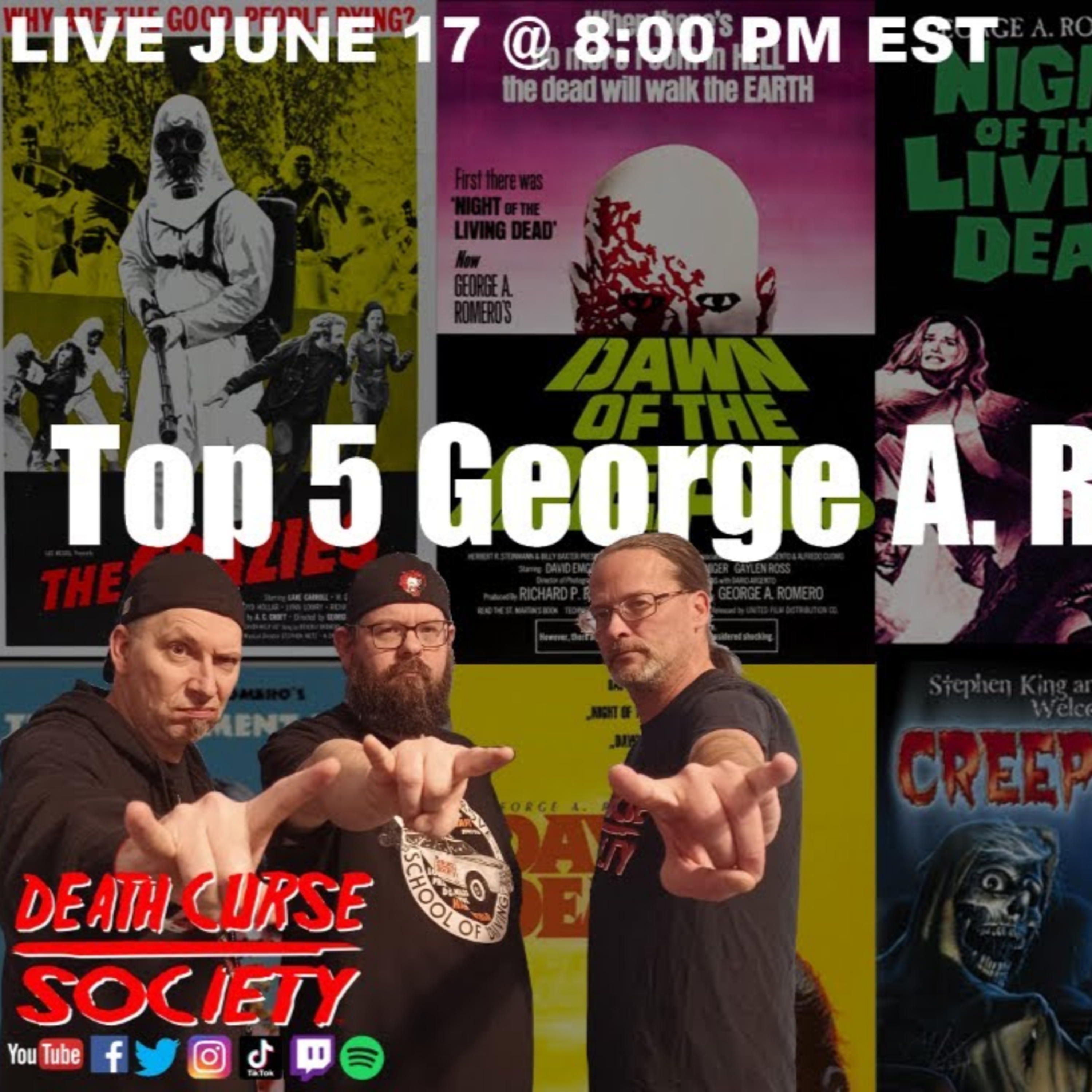 Top 5 George A. Romero Films | Monday Maniacs episode artwork