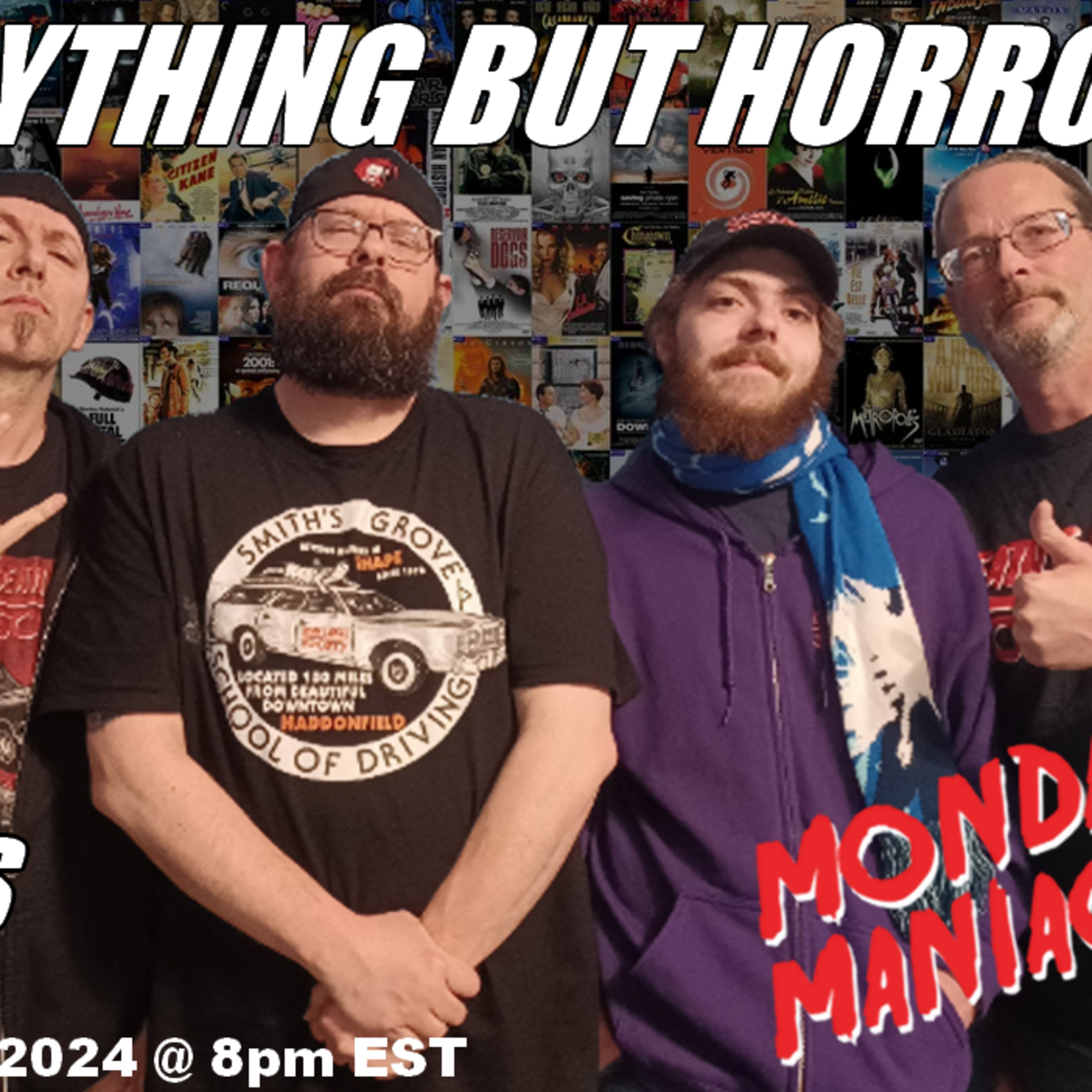 Top 5 Anything But Horror | Monday Maniacs episode artwork