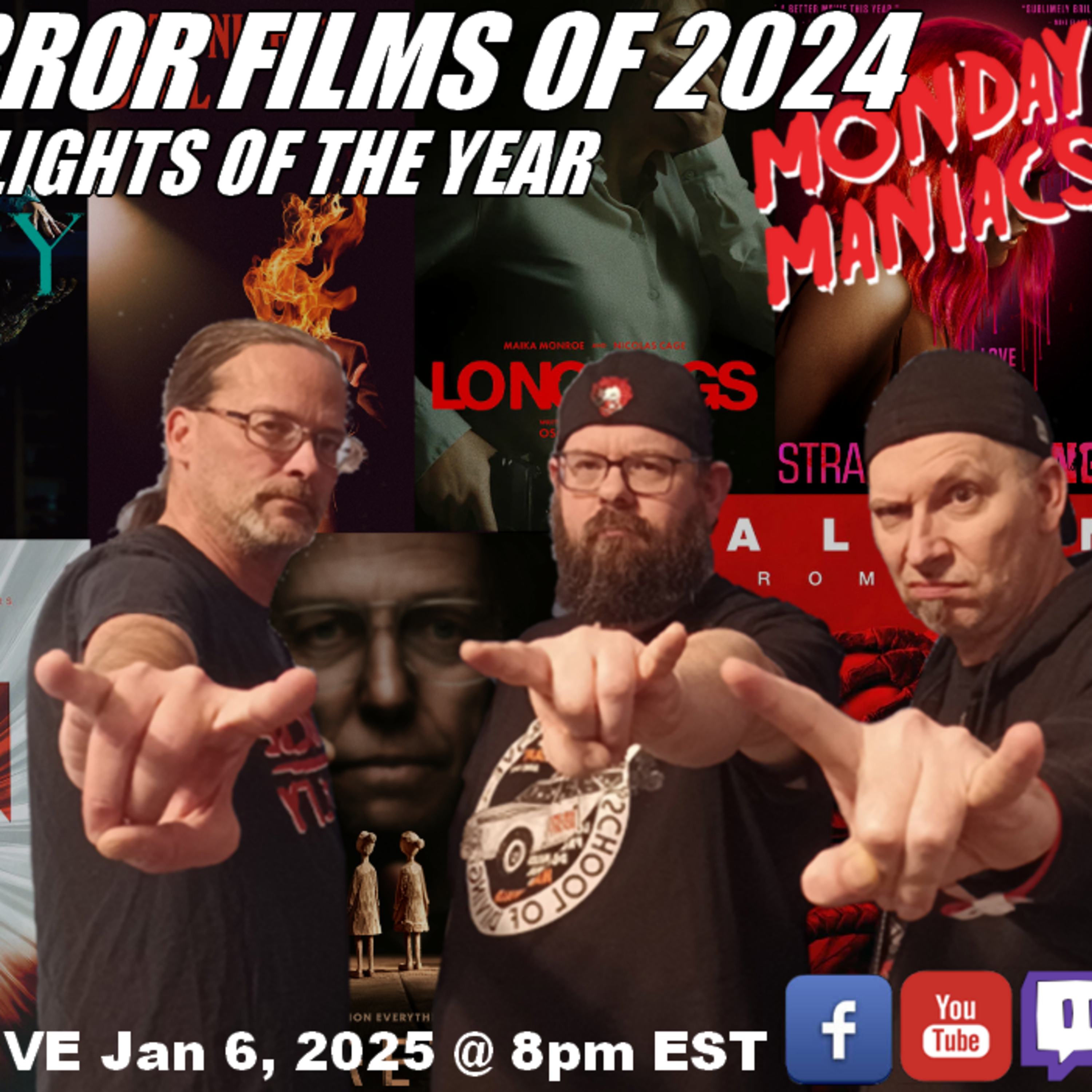 Top 20 Horror Films of 2024 | Monday Maniacs episode artwork
