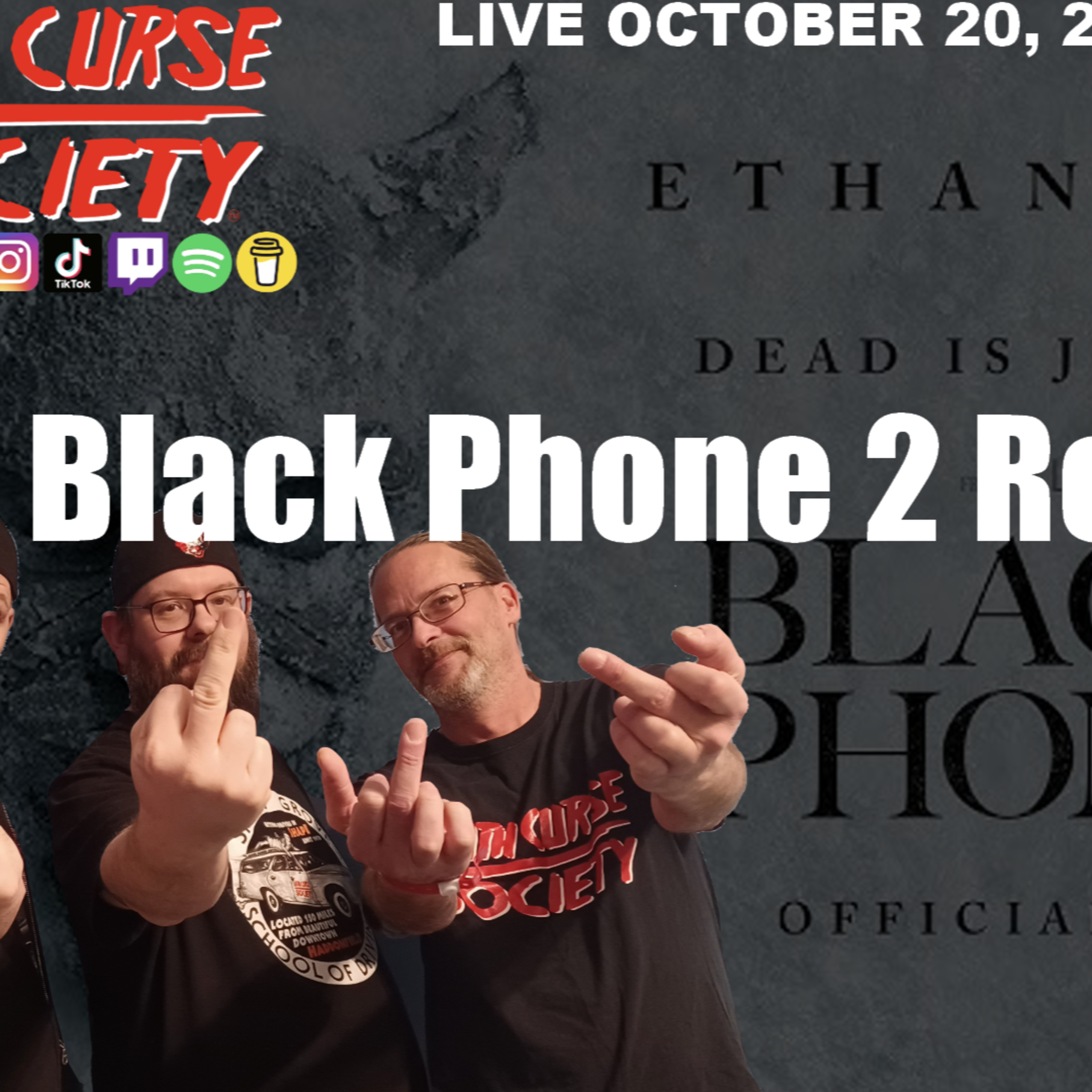 Black Phone 2 Review | Death Curse Society episode artwork