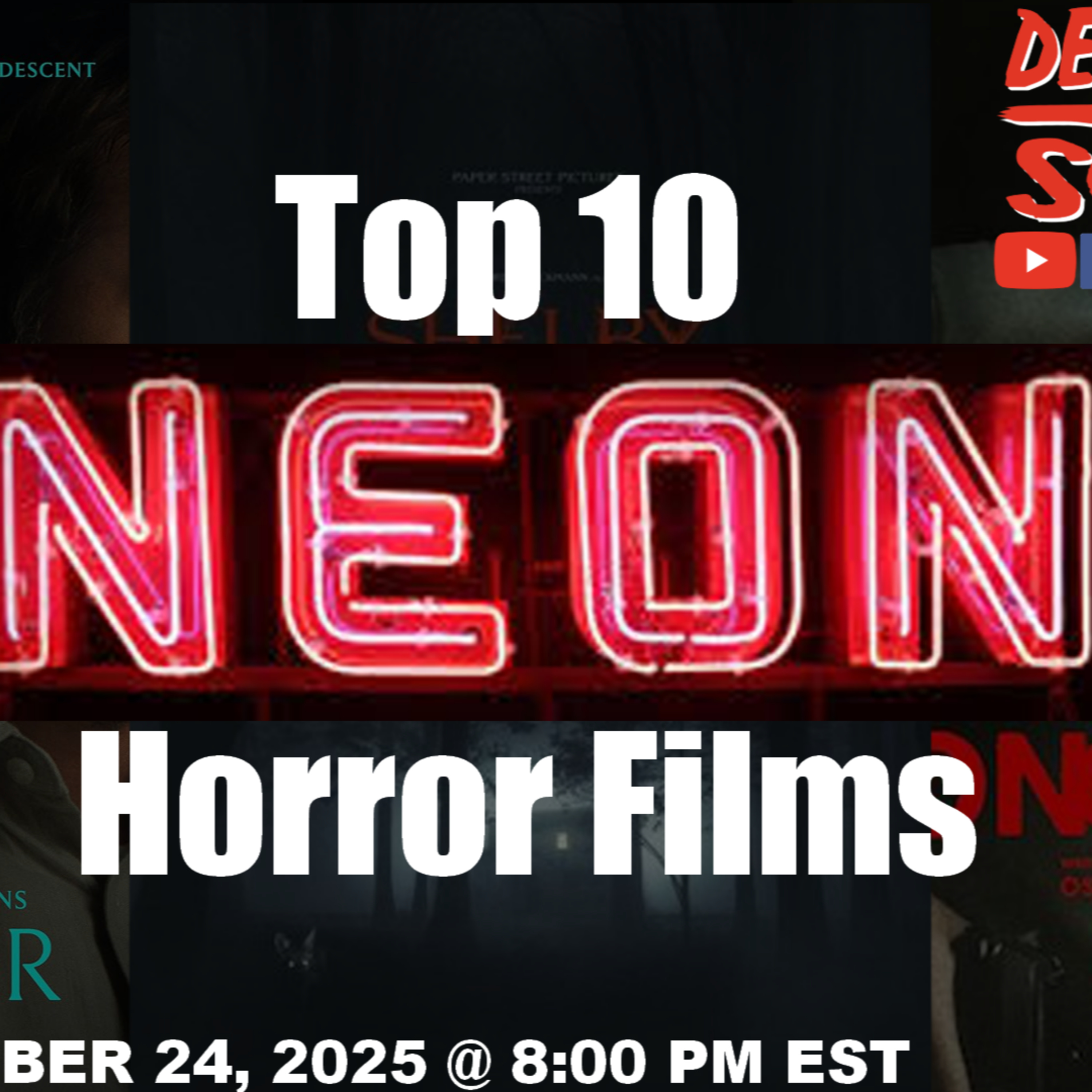Top 10 Neon Horror Films | Death Curse Society episode artwork