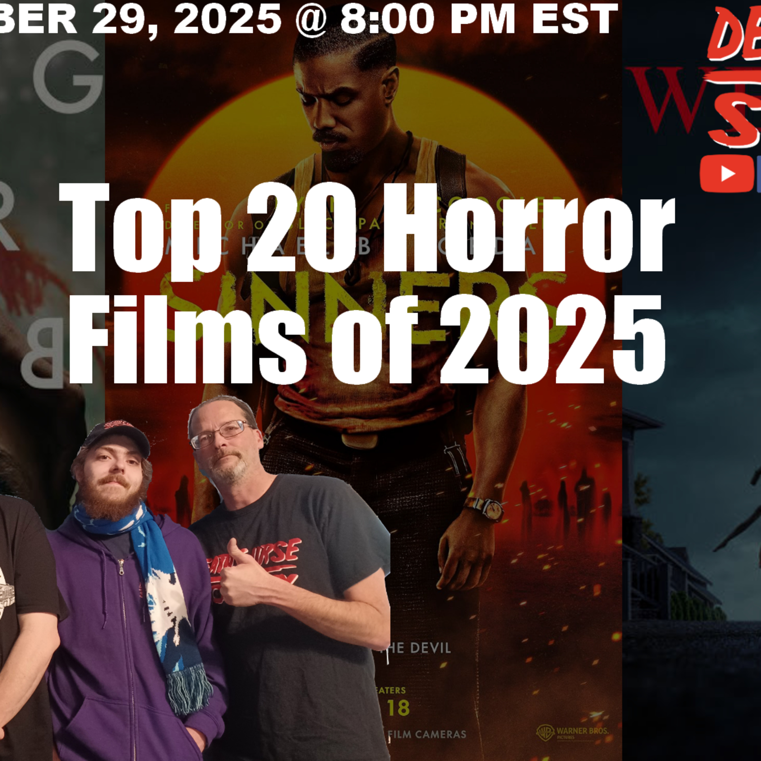 Top 25 Horror Films of 2025 | Death Curse Society episode artwork