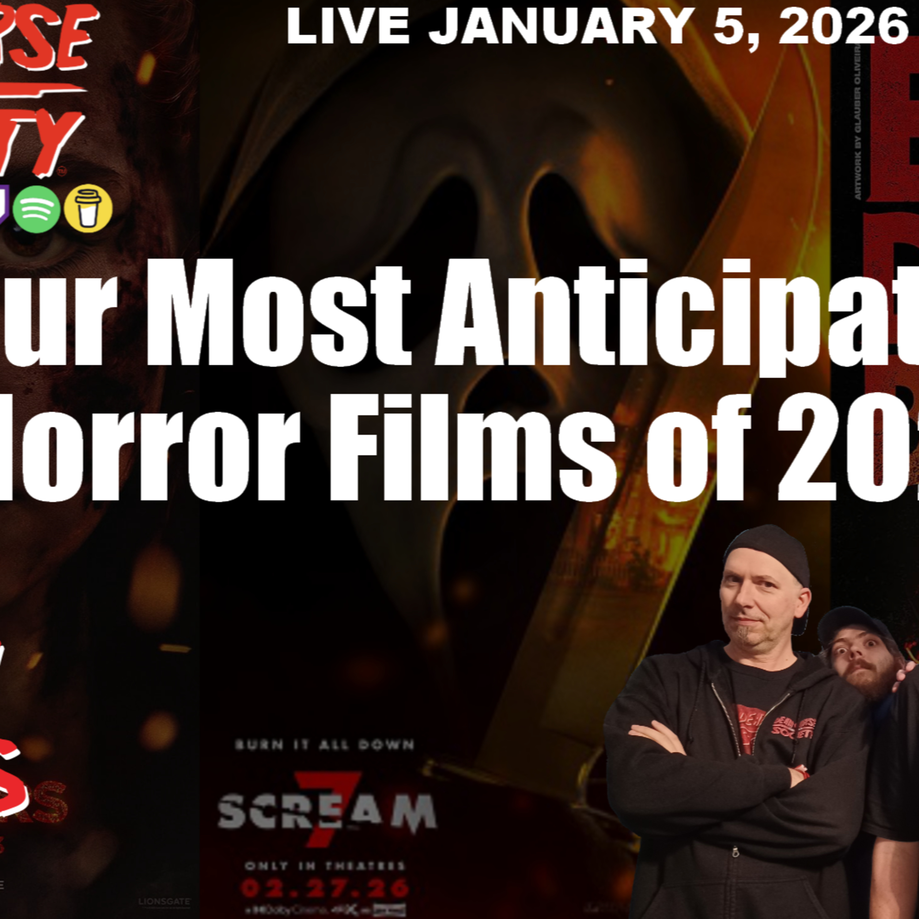 Our Most Anticipated Horror Films of 2026 | Death Curse Society episode artwork