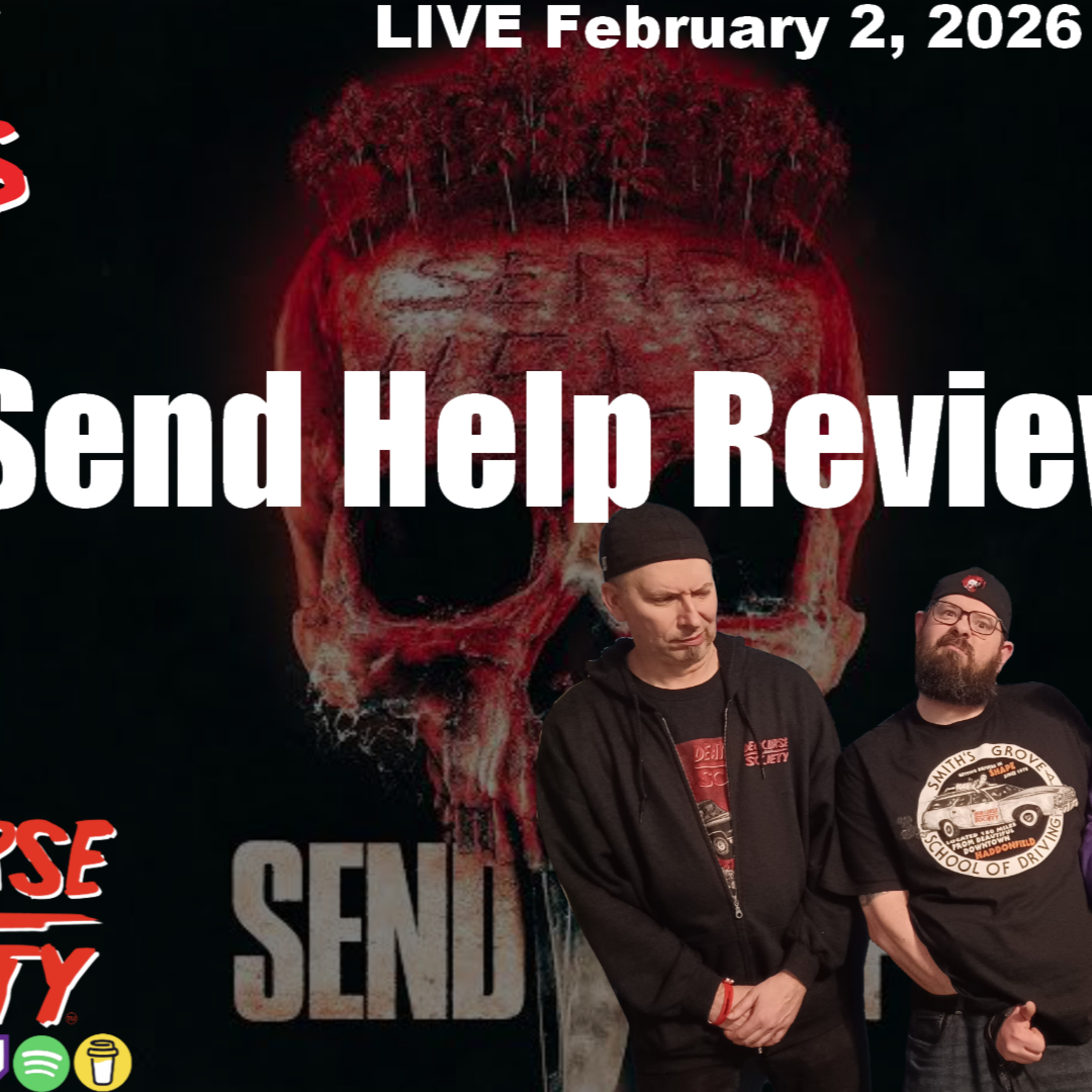 Send Help Review | Death Curse Society episode artwork