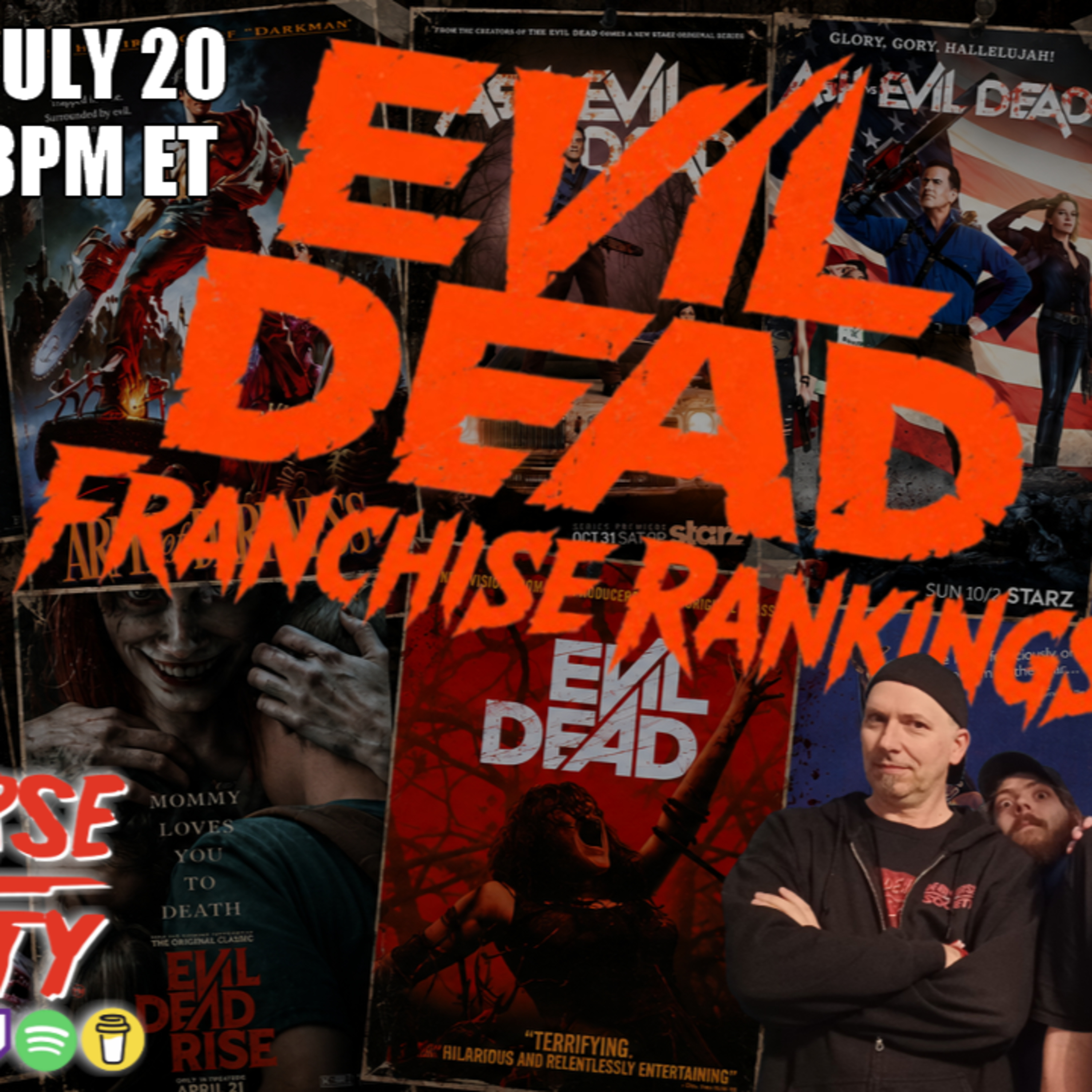 Evil Dead Franchise Rankings (Updated) | Death Curse Society episode artwork