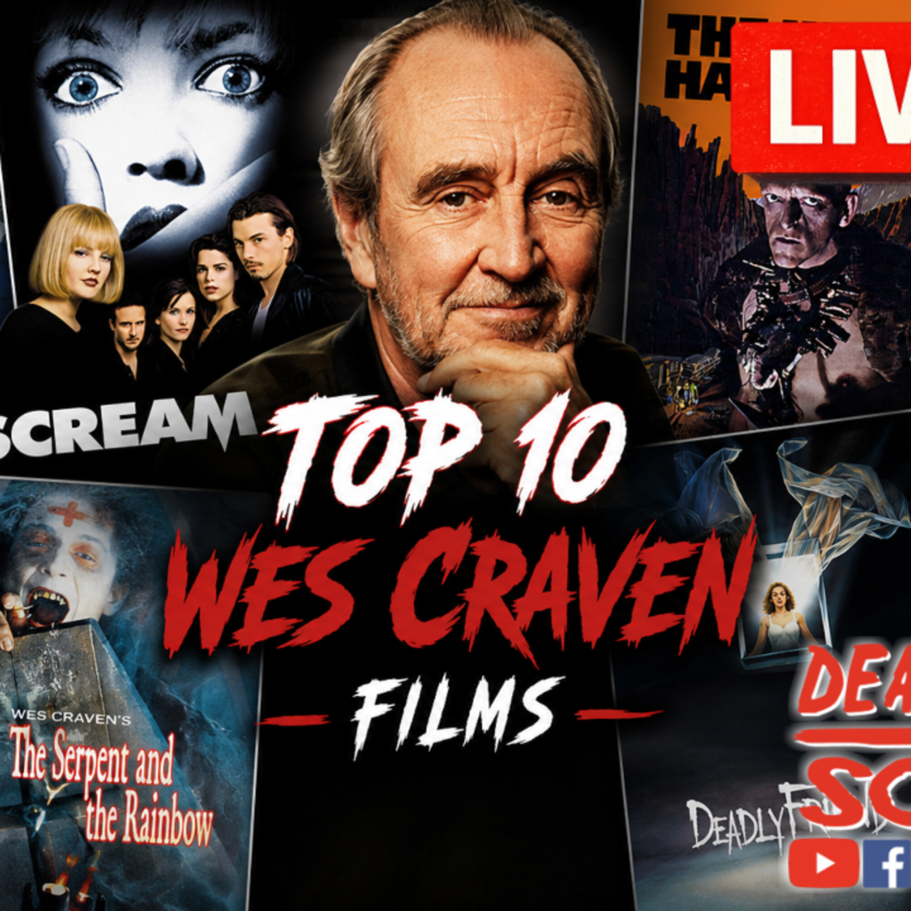 Top 10 Wes Craven Horror Films | Death Curse Society episode artwork