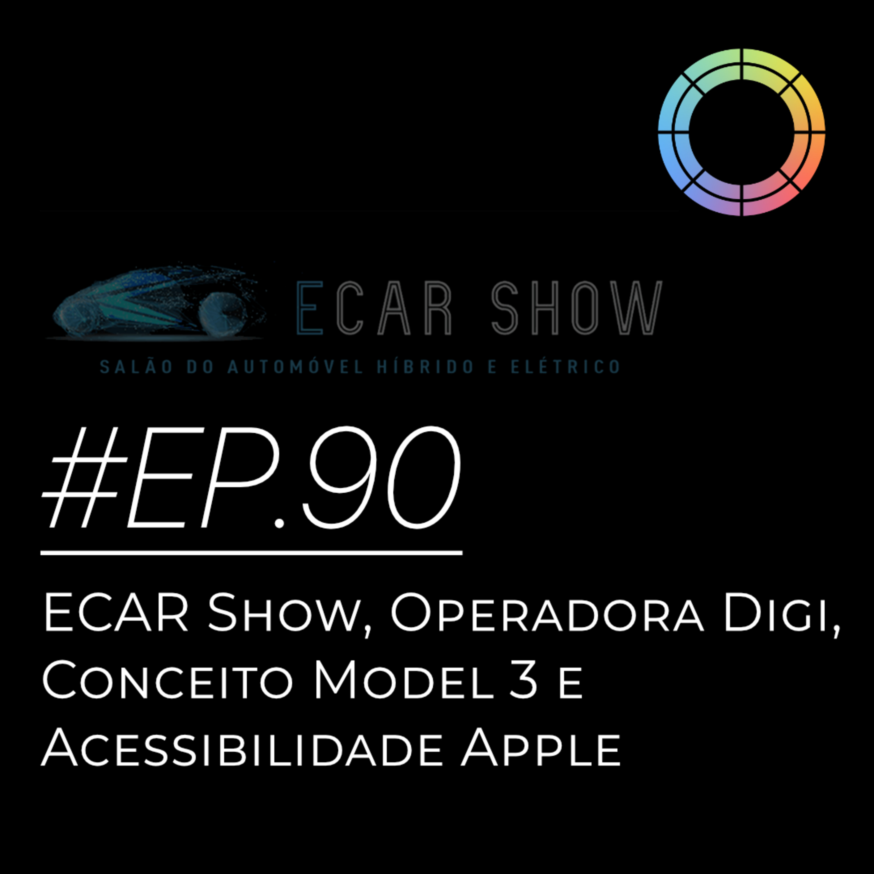 #EP.90 - ECAR Show, Operadora Digi, Conceito Model 3 e Acessibilidade Apple