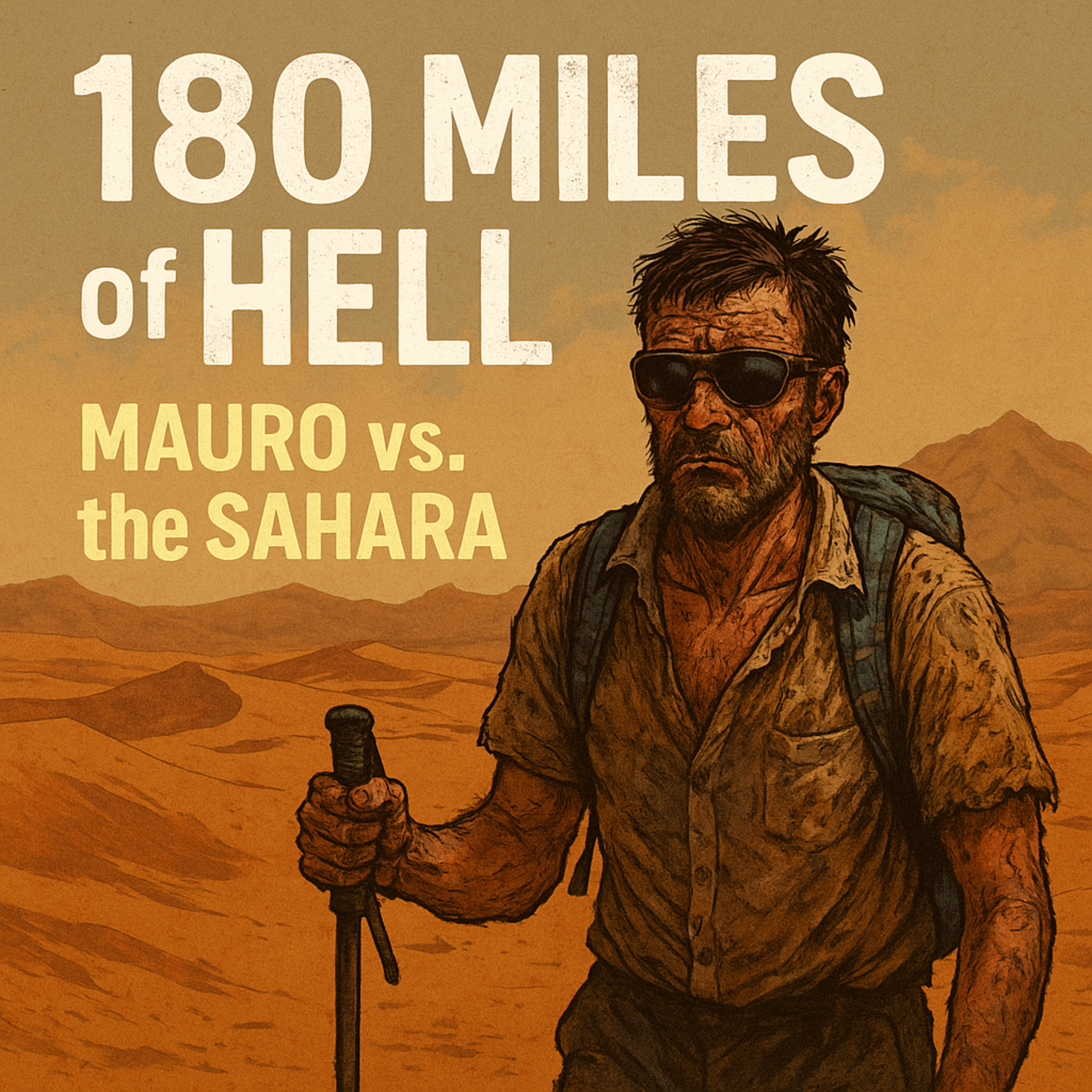 2.19 180 MILES of HELL — Mauro vs. the Sahara