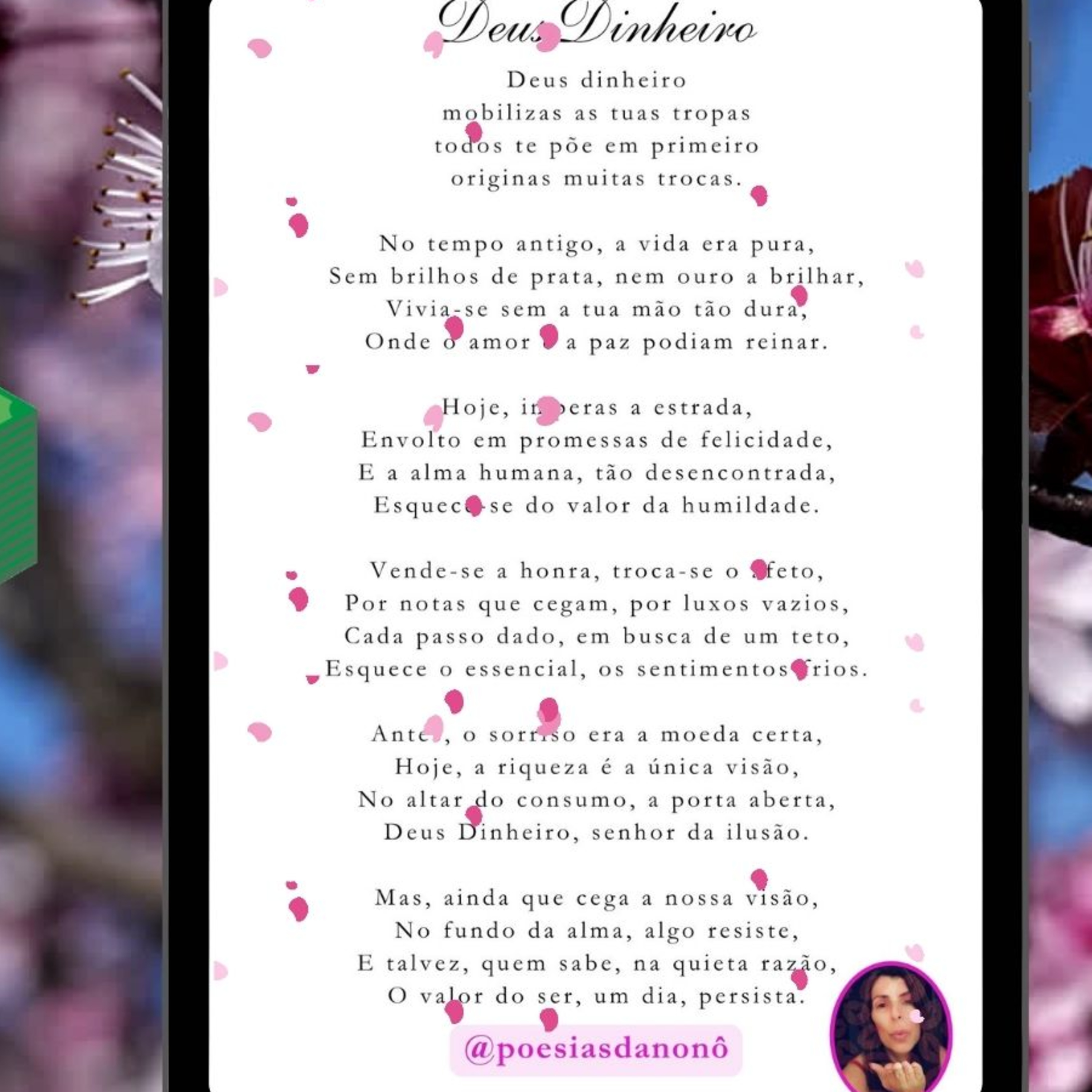 Poesias da Nonô - Nonô Poetry