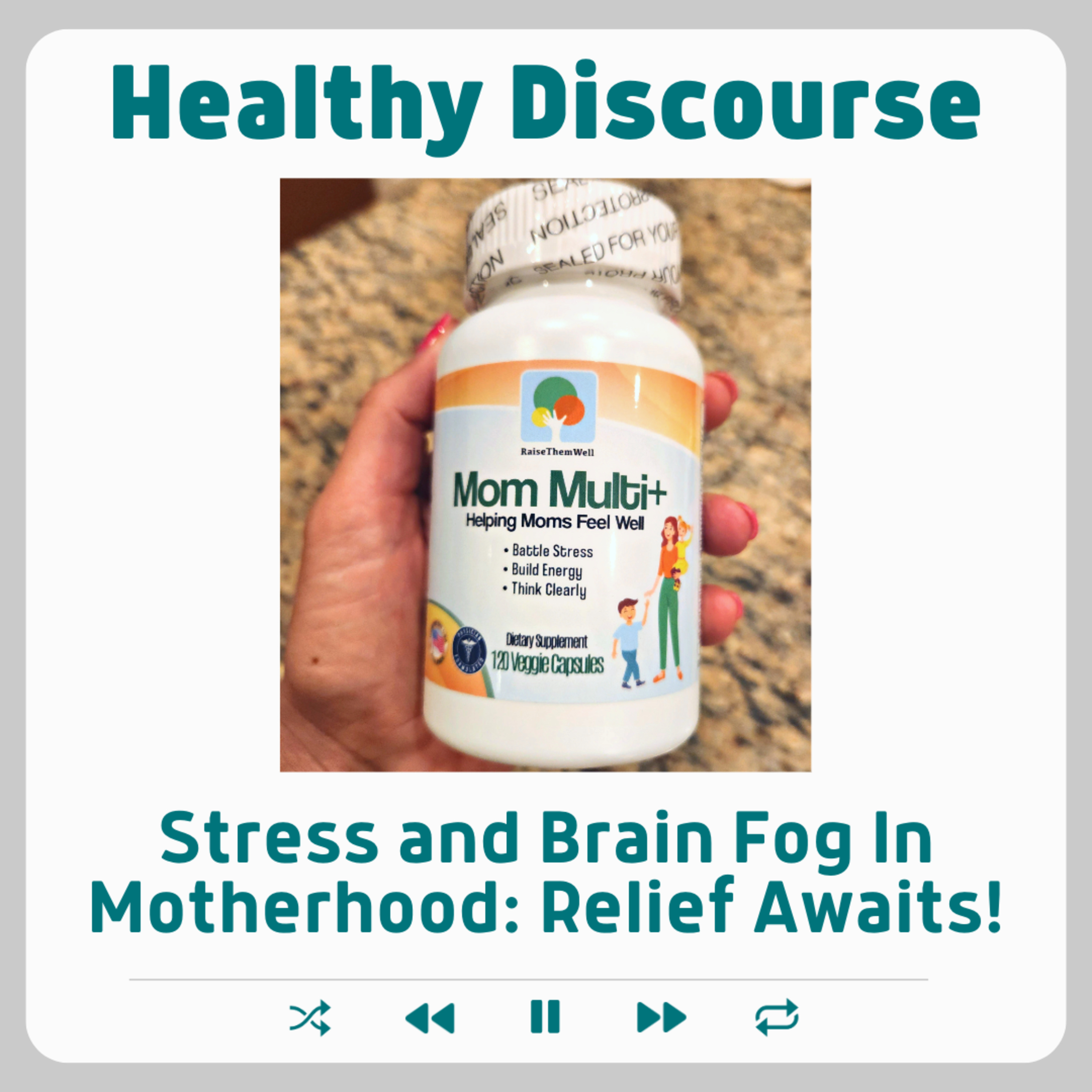 Stress and Brain Fog In Motherhood: Relief Awaits! with Dr. Wiggy episode artwork