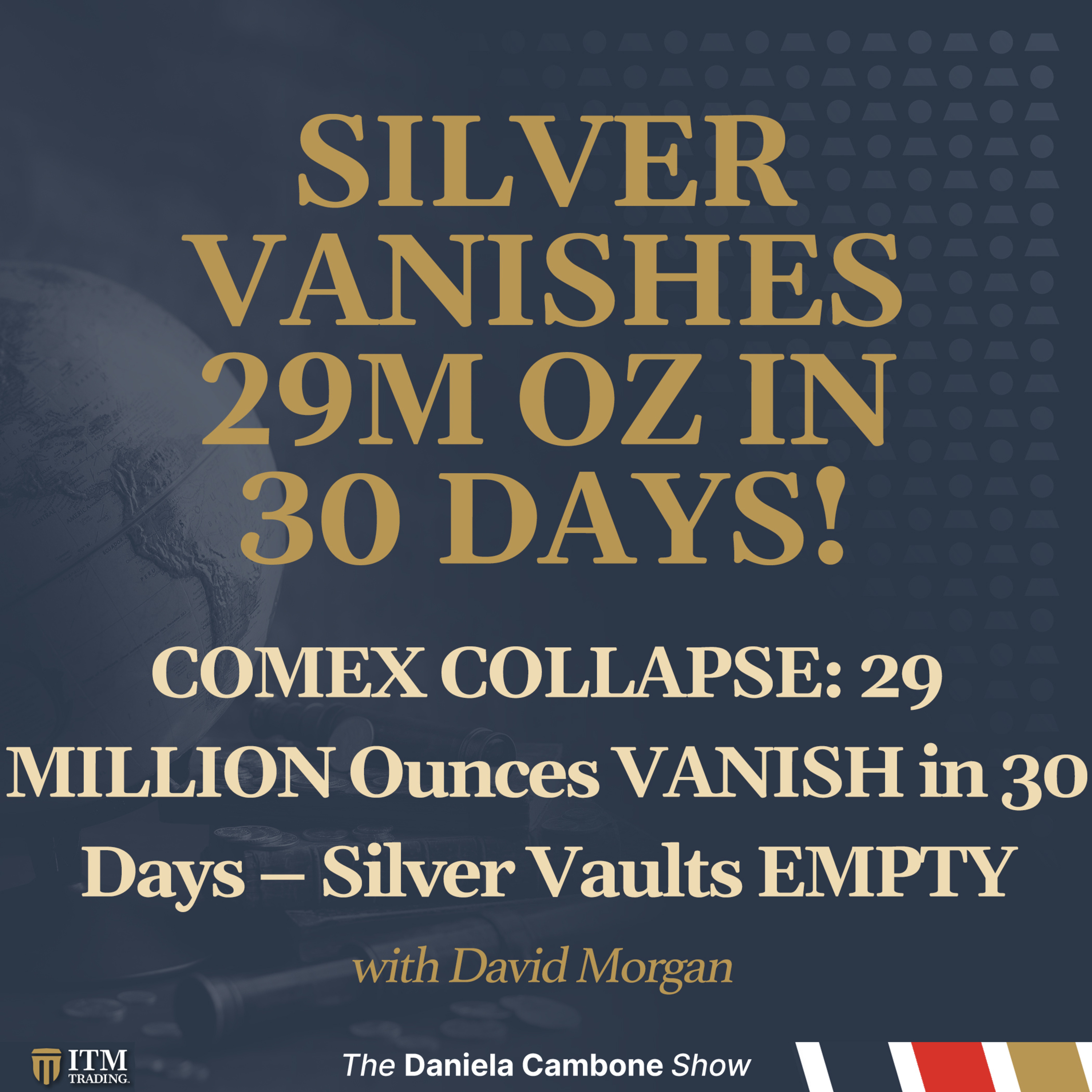 COMEX COLLAPSE: 29 MILLION Ounces VANISH in 30 Days – Silver Vaults EMPTY