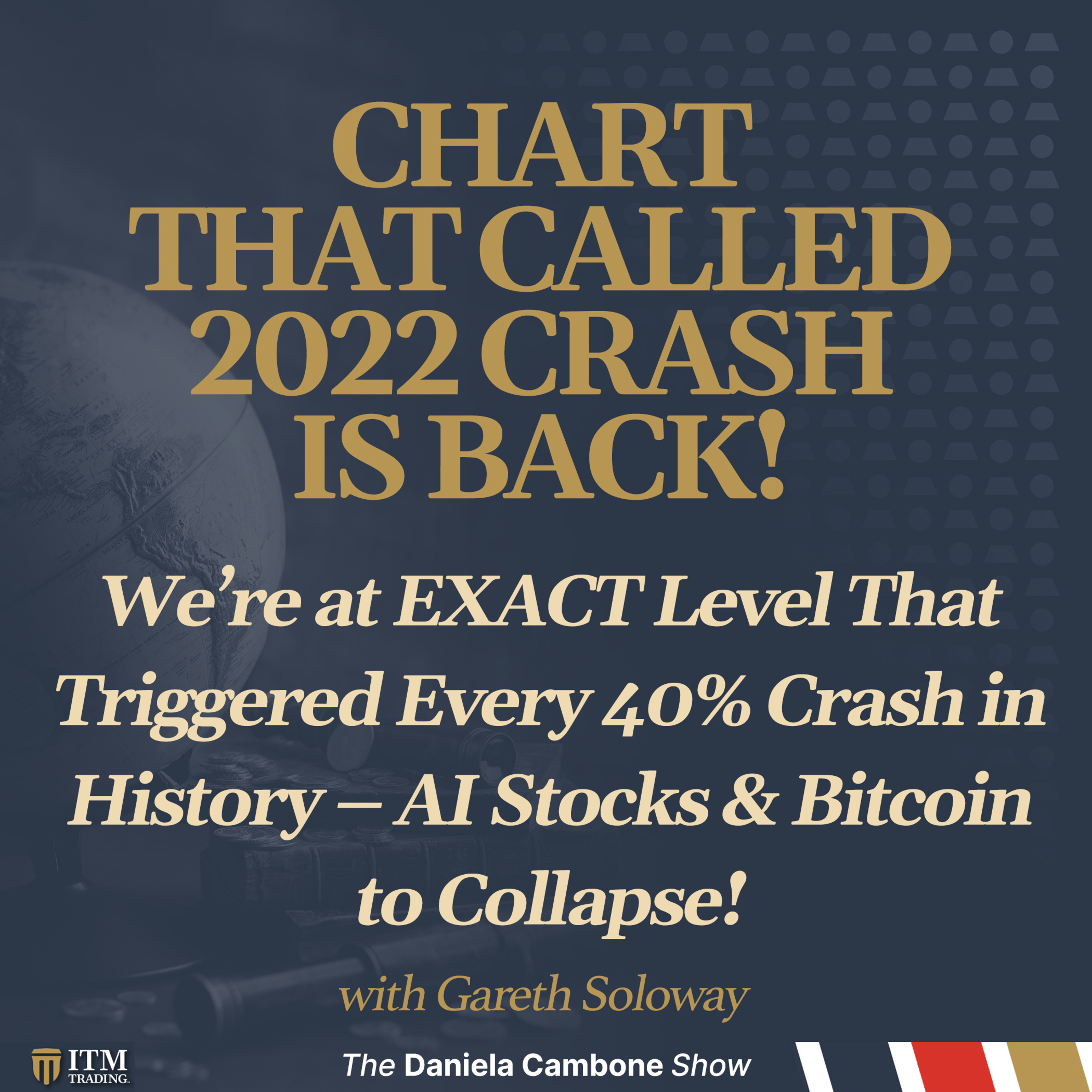 We’re at EXACT Level That Triggered Every 40% Crash in History – AI Stocks & Bitcoin to Collapse!