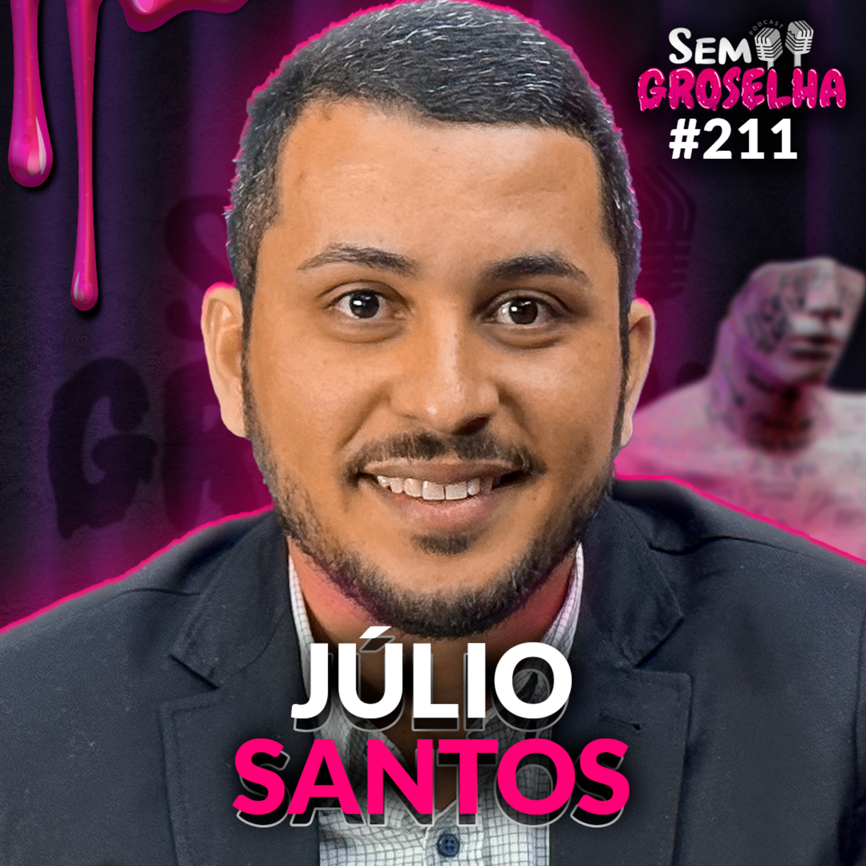 Júlio Santos: Neurociência, Comportamento e Afetividade - Sem Groselha Podcast #211 episode artwork