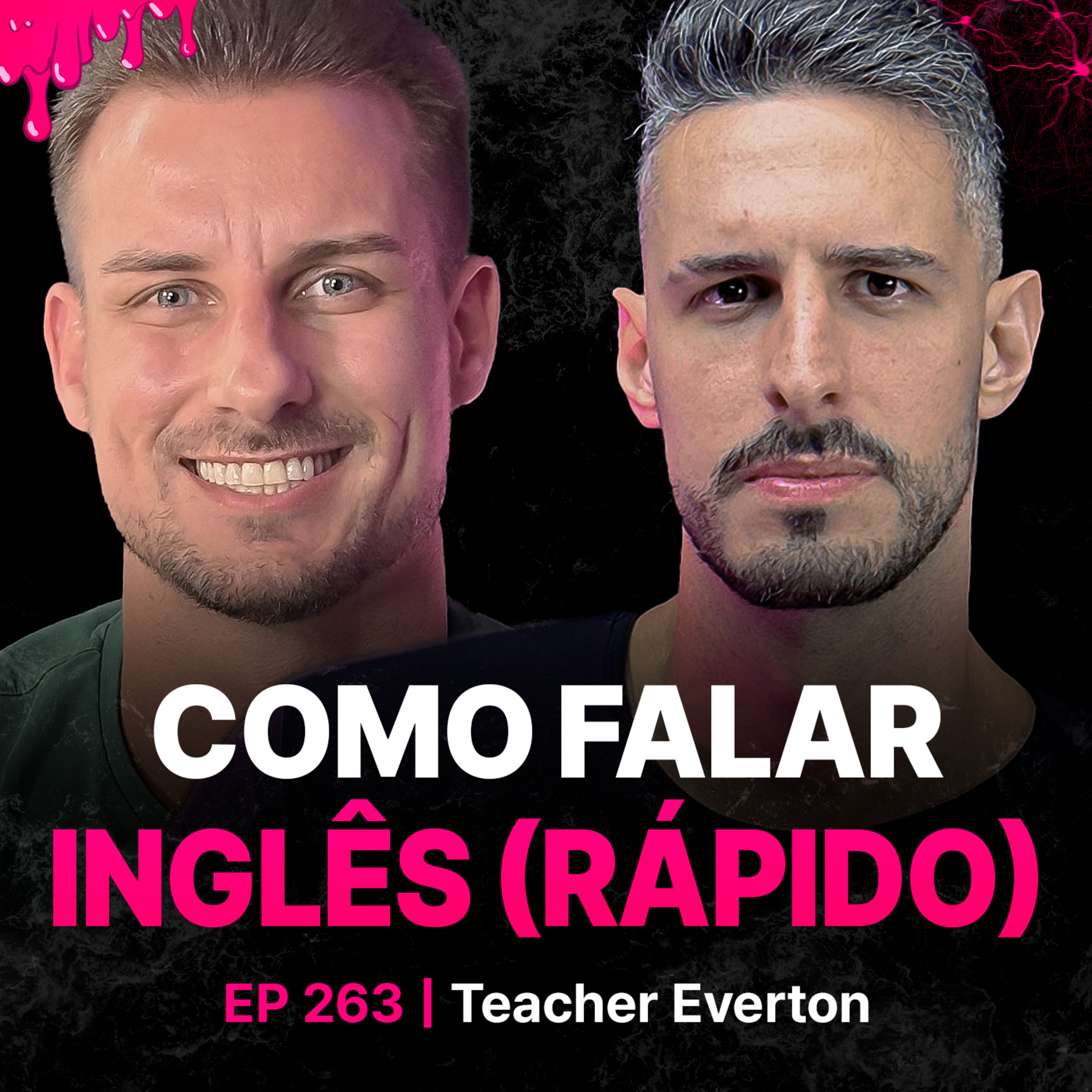 Como Falar Inglês (Rápido), Maiores Erros & Melhor Método!-Teacher Everton episode artwork