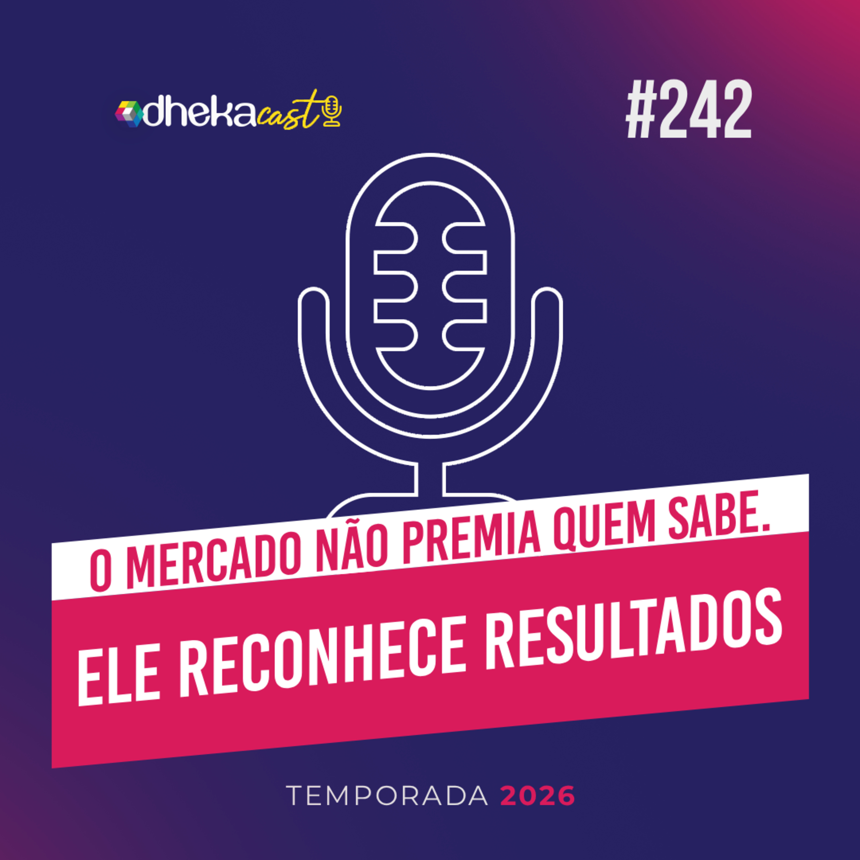 242# O mercado não premia quem sabe. Ele reconhece resultados episode artwork