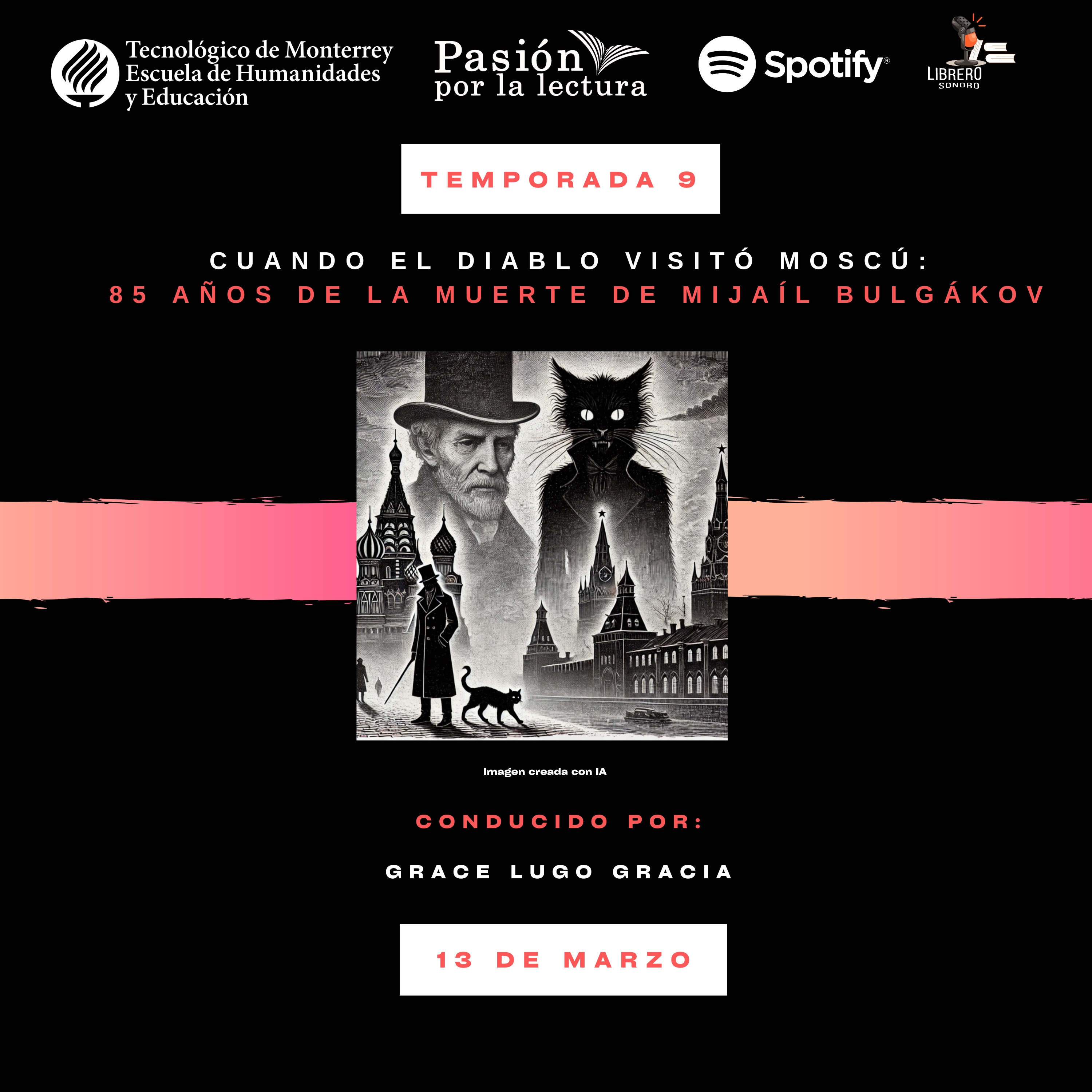 Cuando el diablo visitó Moscú: 85 años de la muerte de Mijaíl Bulgákov episode artwork