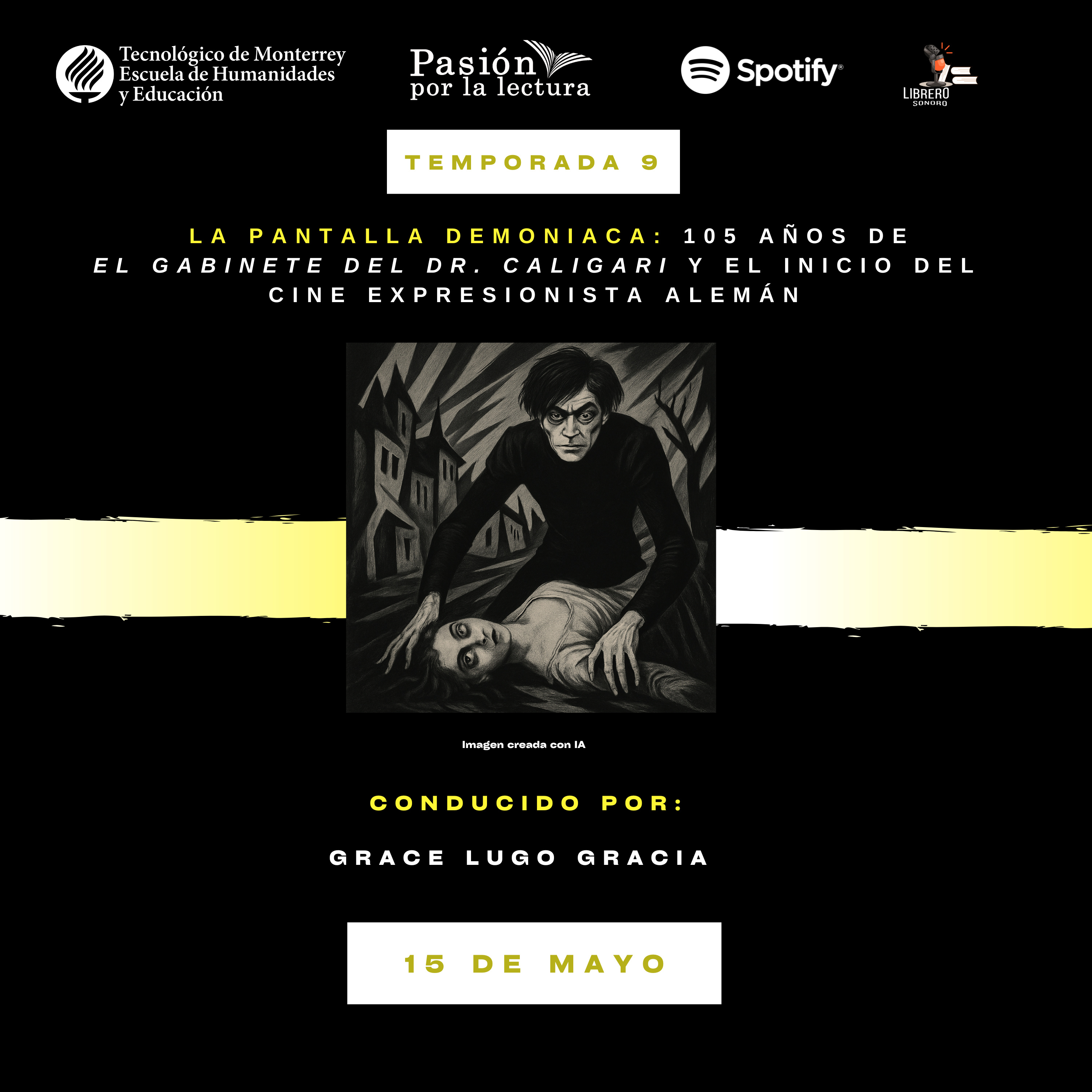 La pantalla demoniaca: 105 años del Gabinete del Dr. Caligari y el inicio del cine expresionista alemán. episode artwork