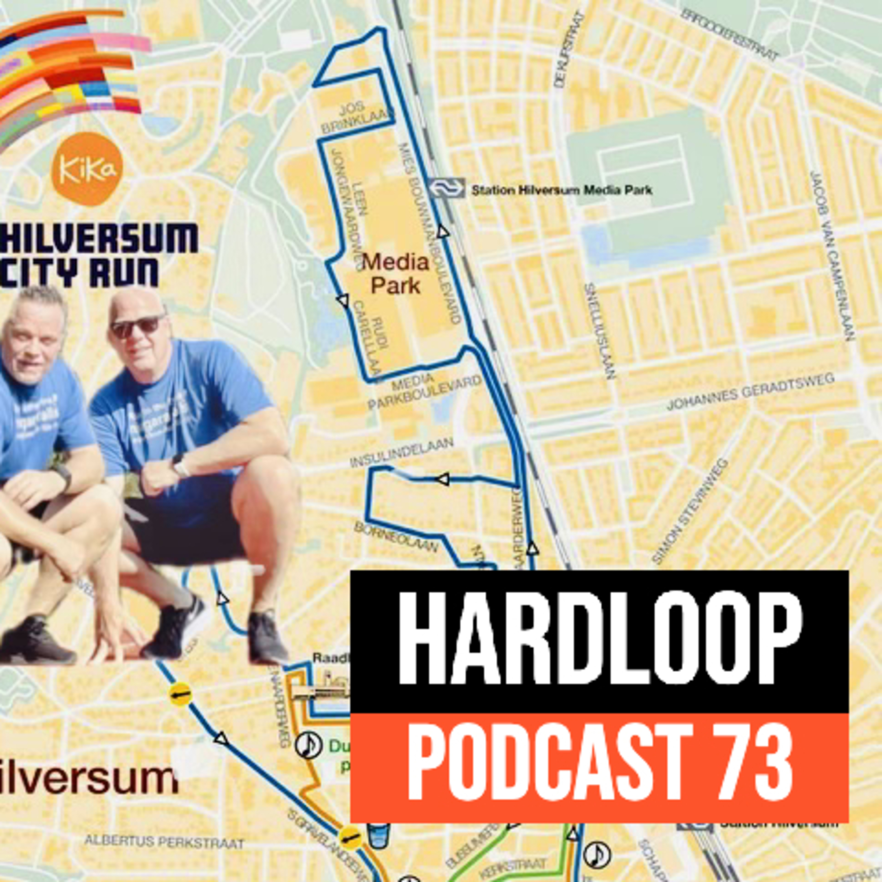 #73 Hilversum City Run met Rick, 5 km audio St. Pancras.