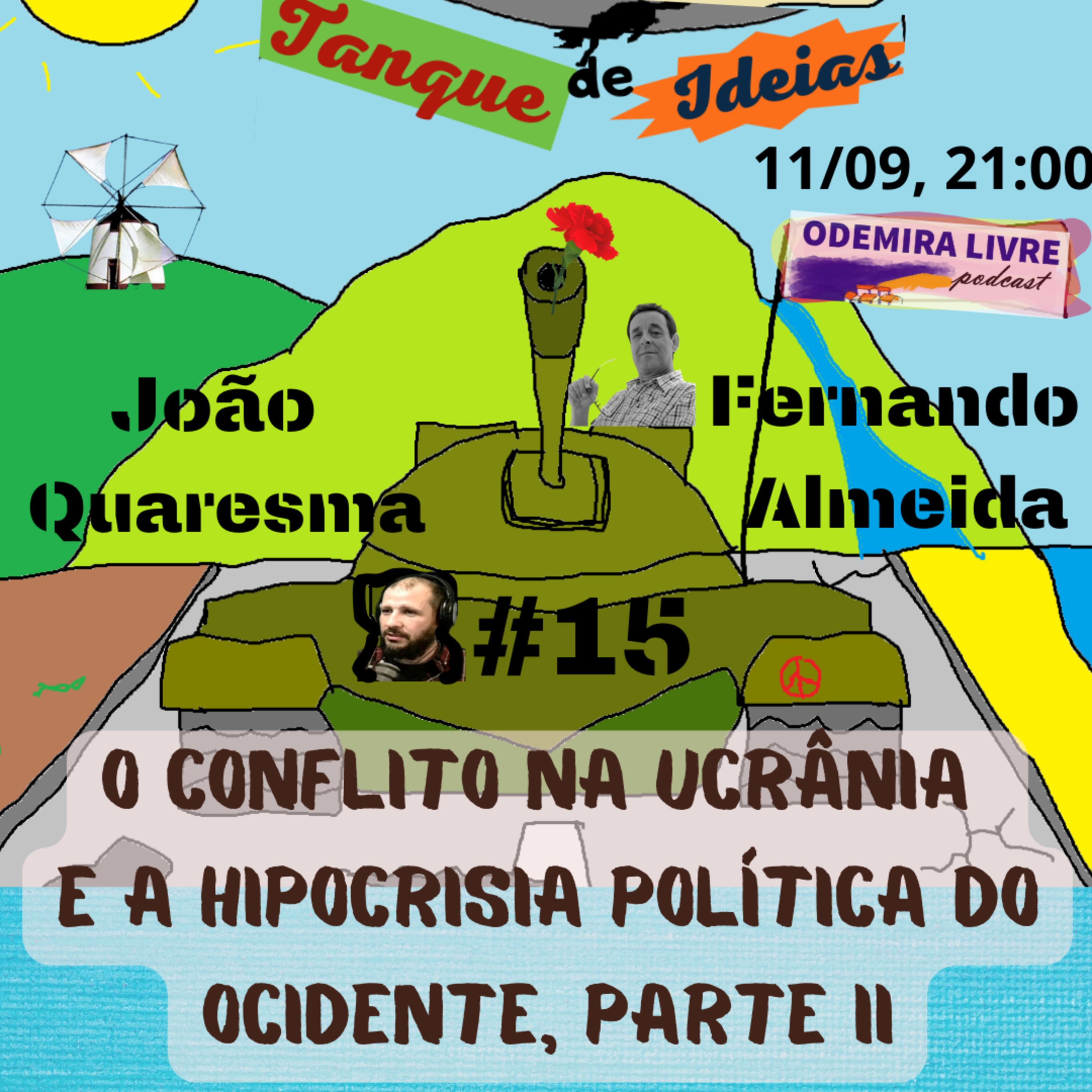 #15 - Tanque d'ideias(Idea tank) - The ukrainian conflict, O conflito na Ucrânia PARTE II episode artwork