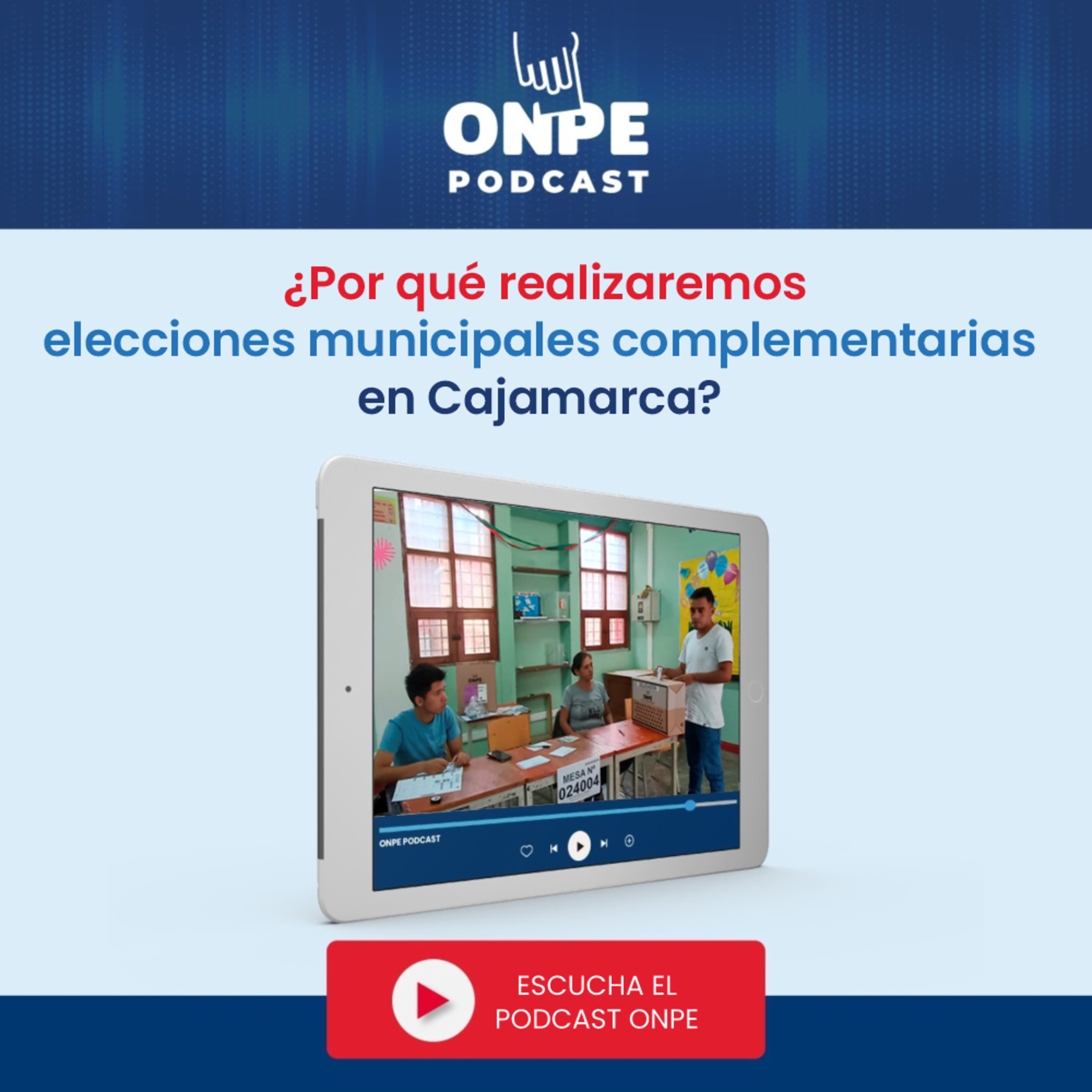 ¿Por qué realizaremos elecciones municipales complementarias en Cajamarca? episode artwork